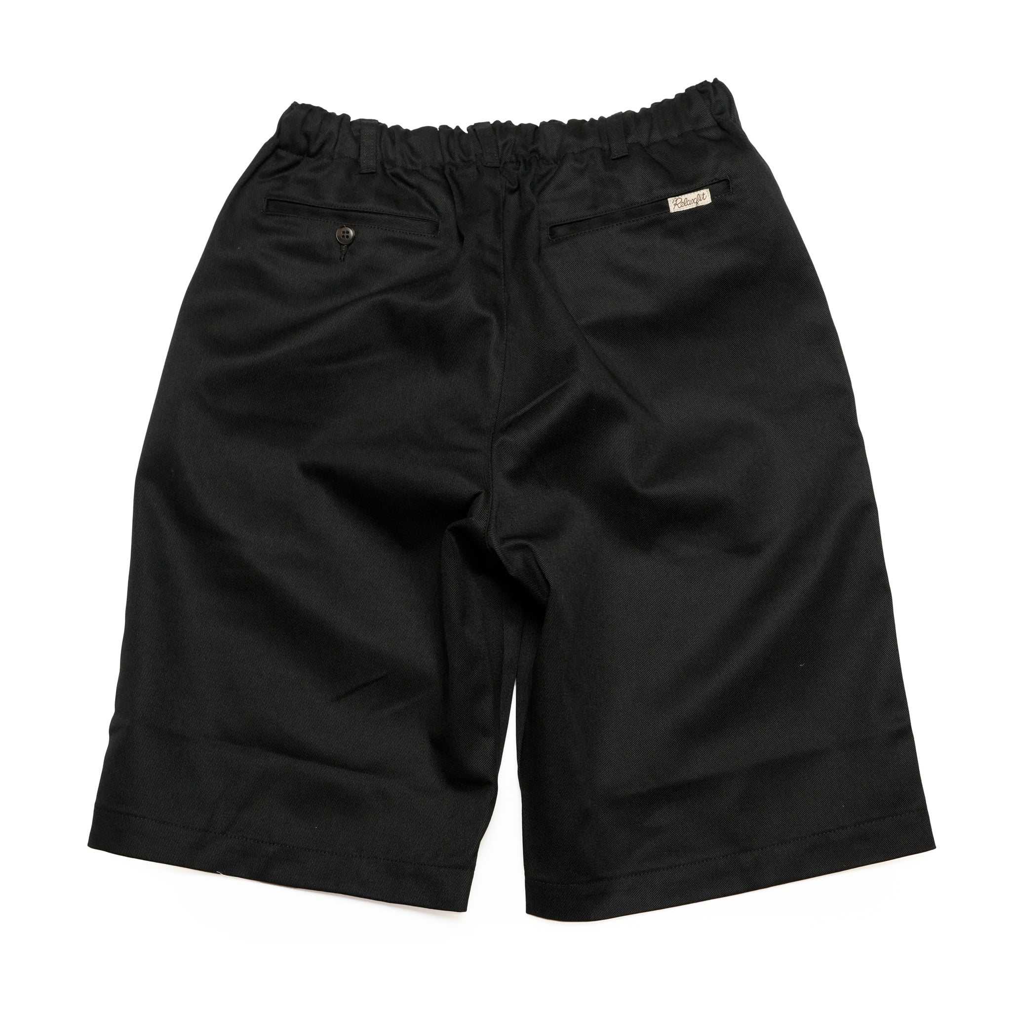 RELAX FIT №141 [ Chicano shorts ] | Col_BLACK/GREYSH BLUE【RELAX