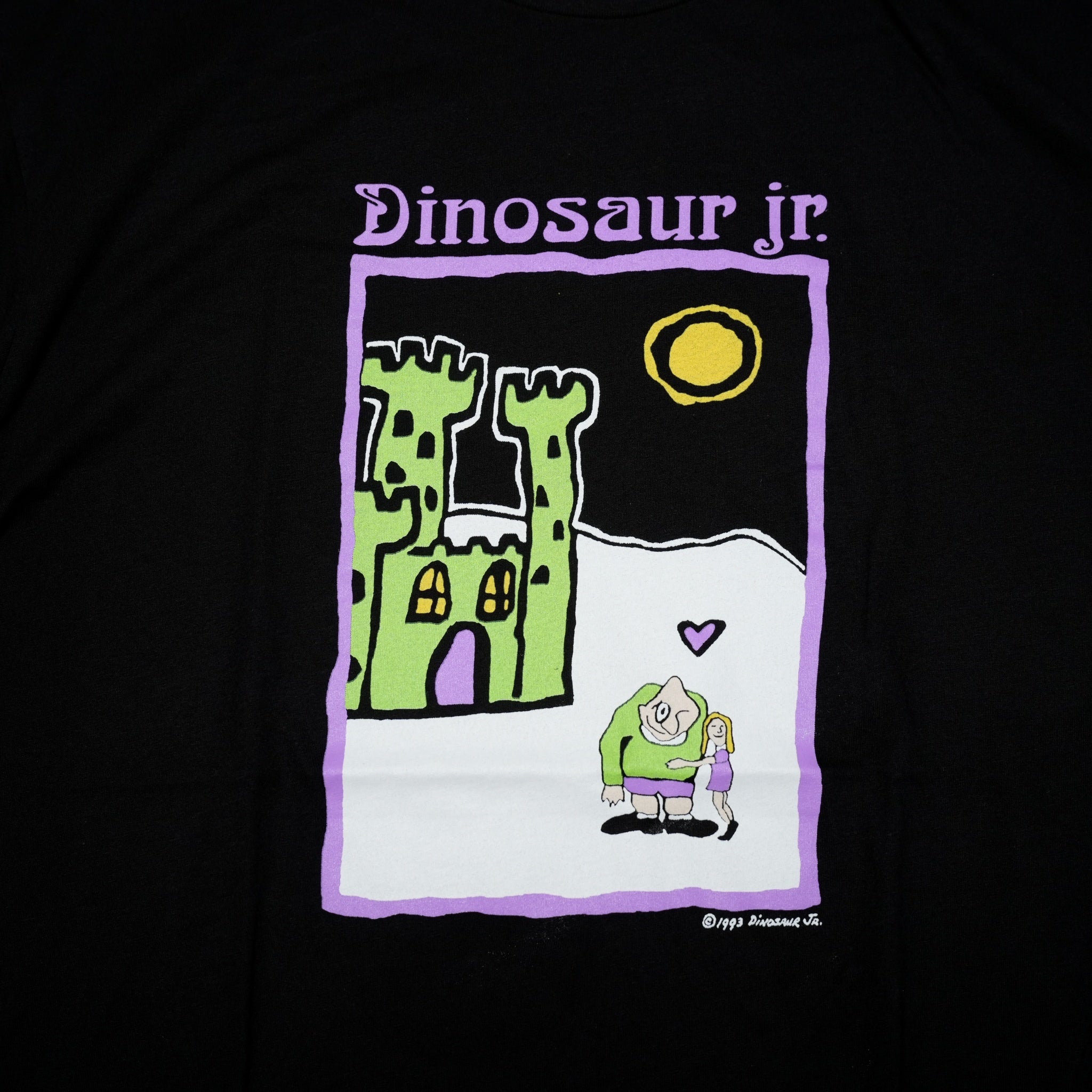 Dinosaur Jr. Castle T-shirt【Kung Fu Inc】