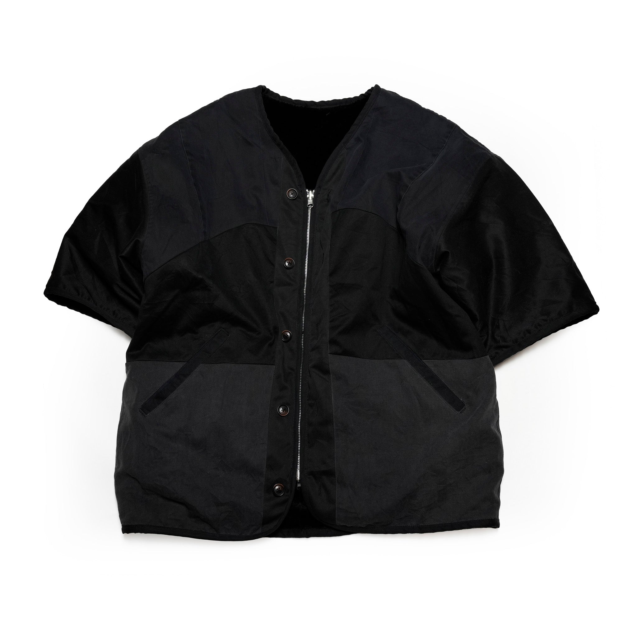 RJ2507005_BLACK | GRIZZLY S/S JACKET | Color:Black【NASNGWAM_ナスングワム】