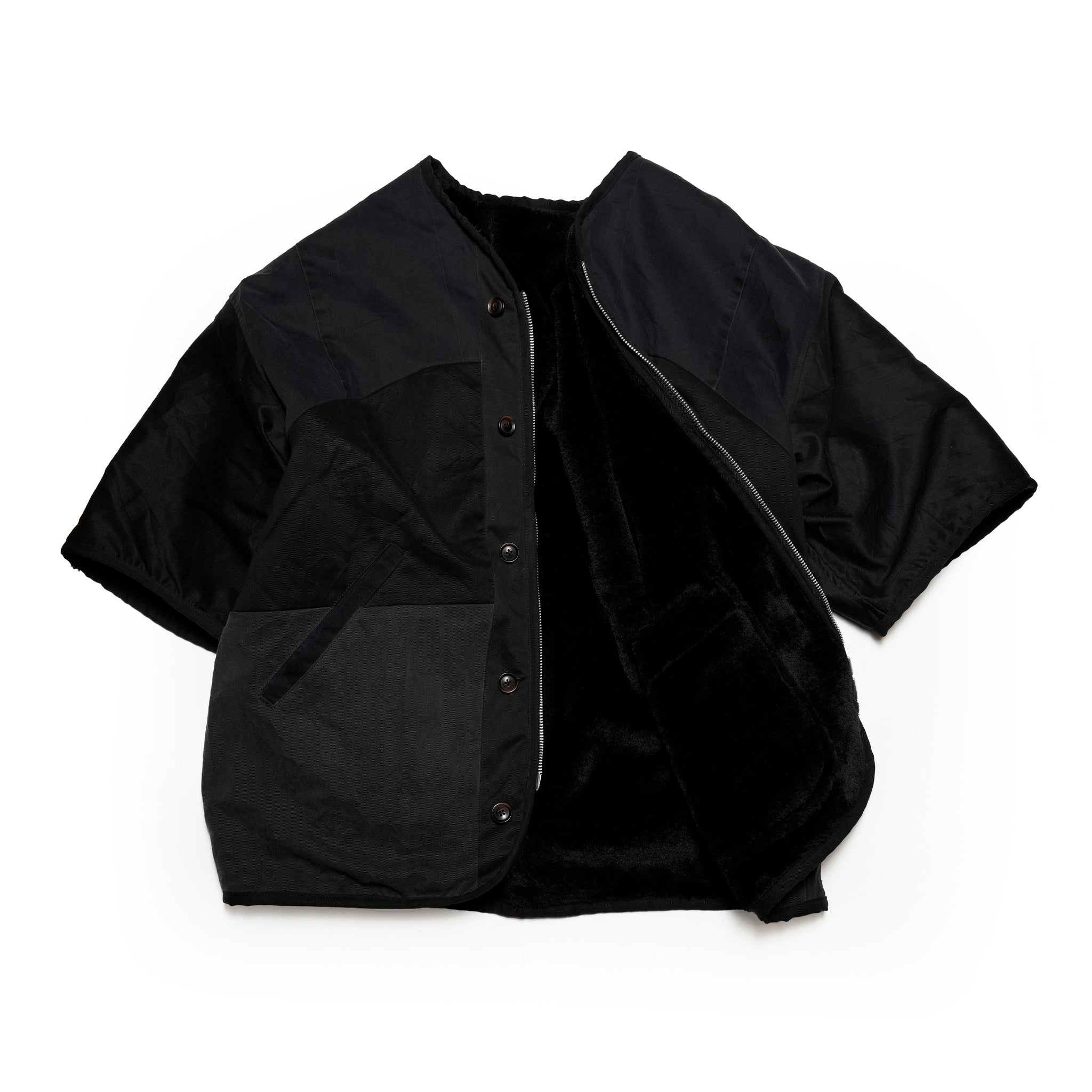 RJ2507005_BLACK | GRIZZLY S/S JACKET | Color:Black【NASNGWAM_ナスングワム】