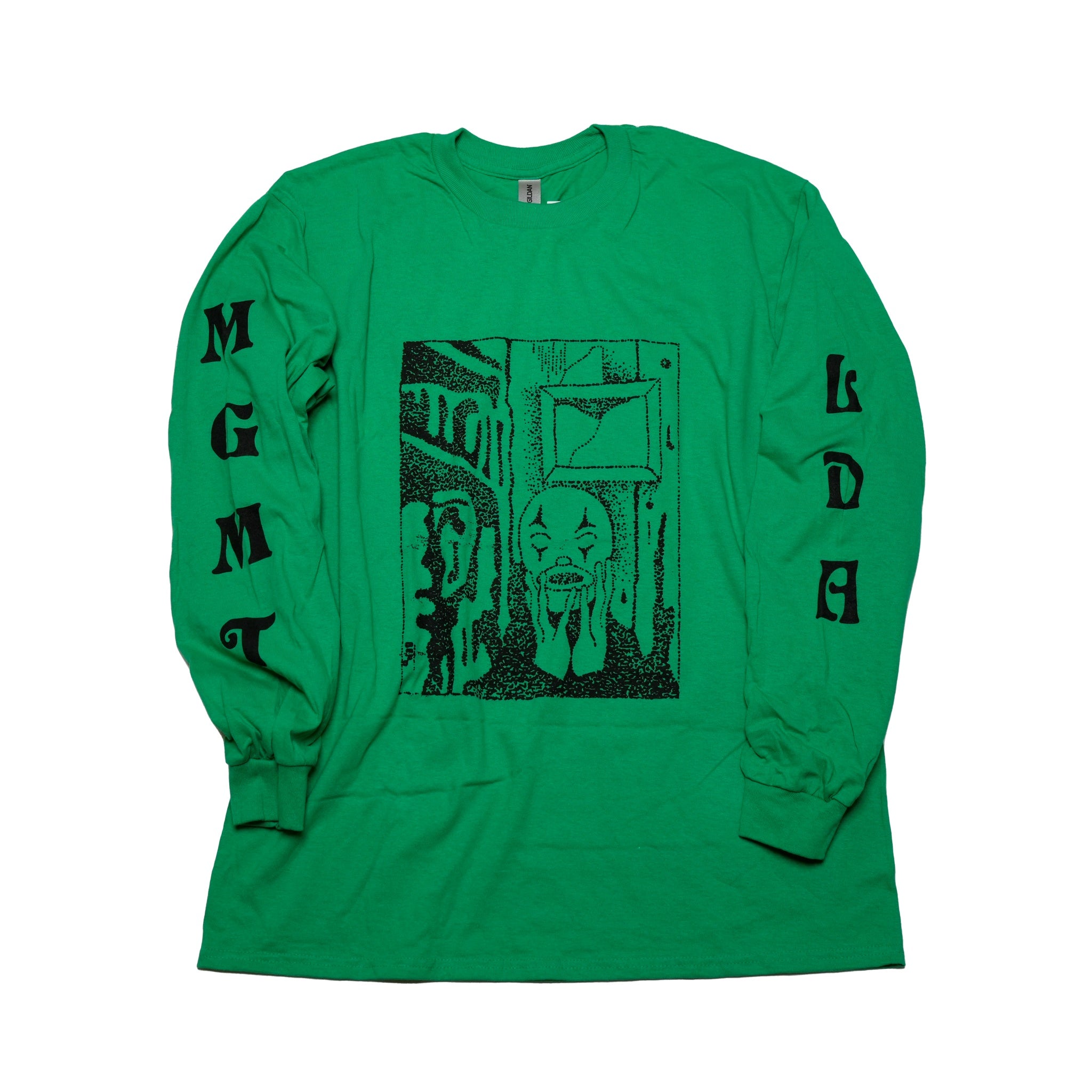 MGMT Little Dark Age [GREEN] L/S T-shirt【Kung Fu Inc】