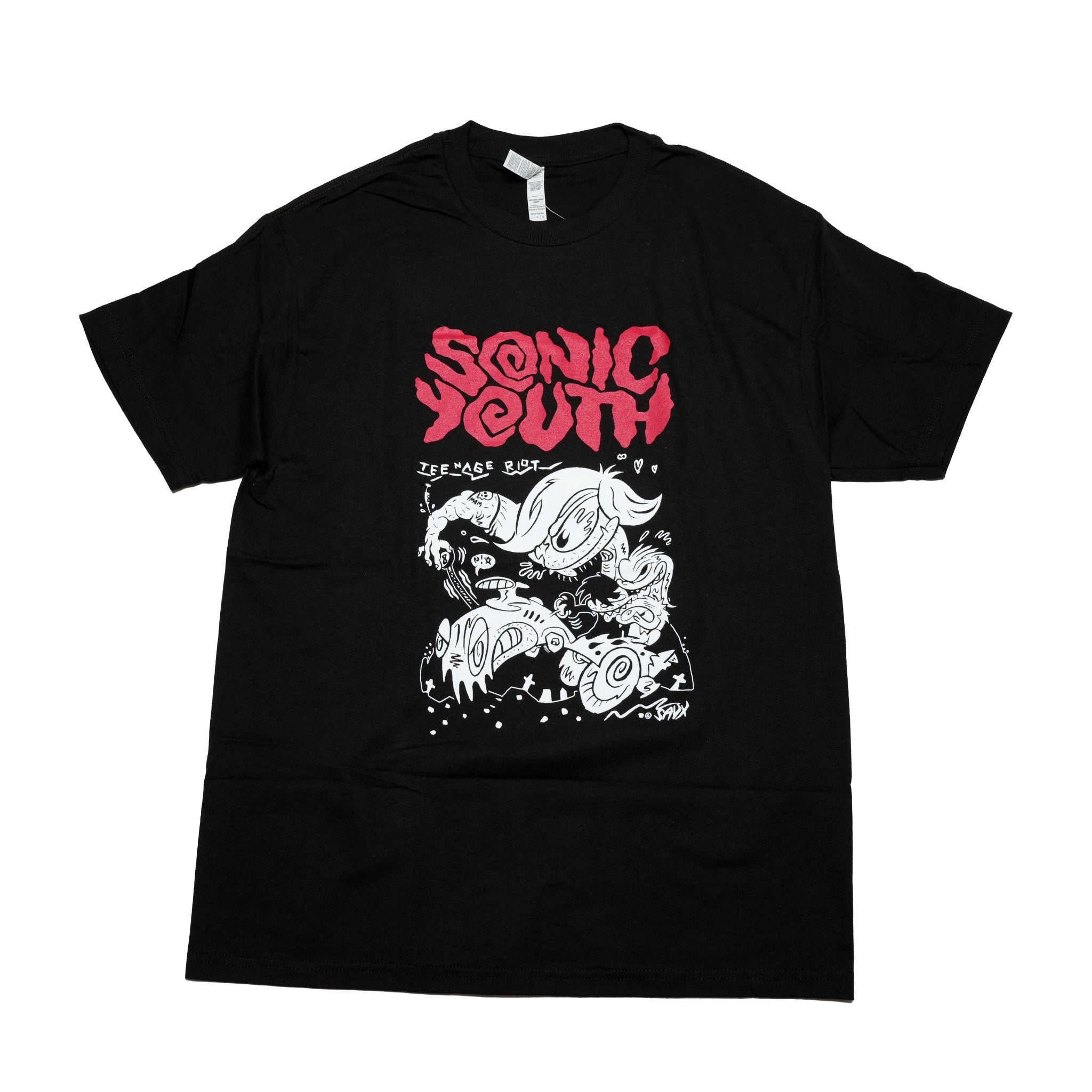 Sonic Youth Teenage Riot T-shirt (KF)【Kung Fu Inc】 - L