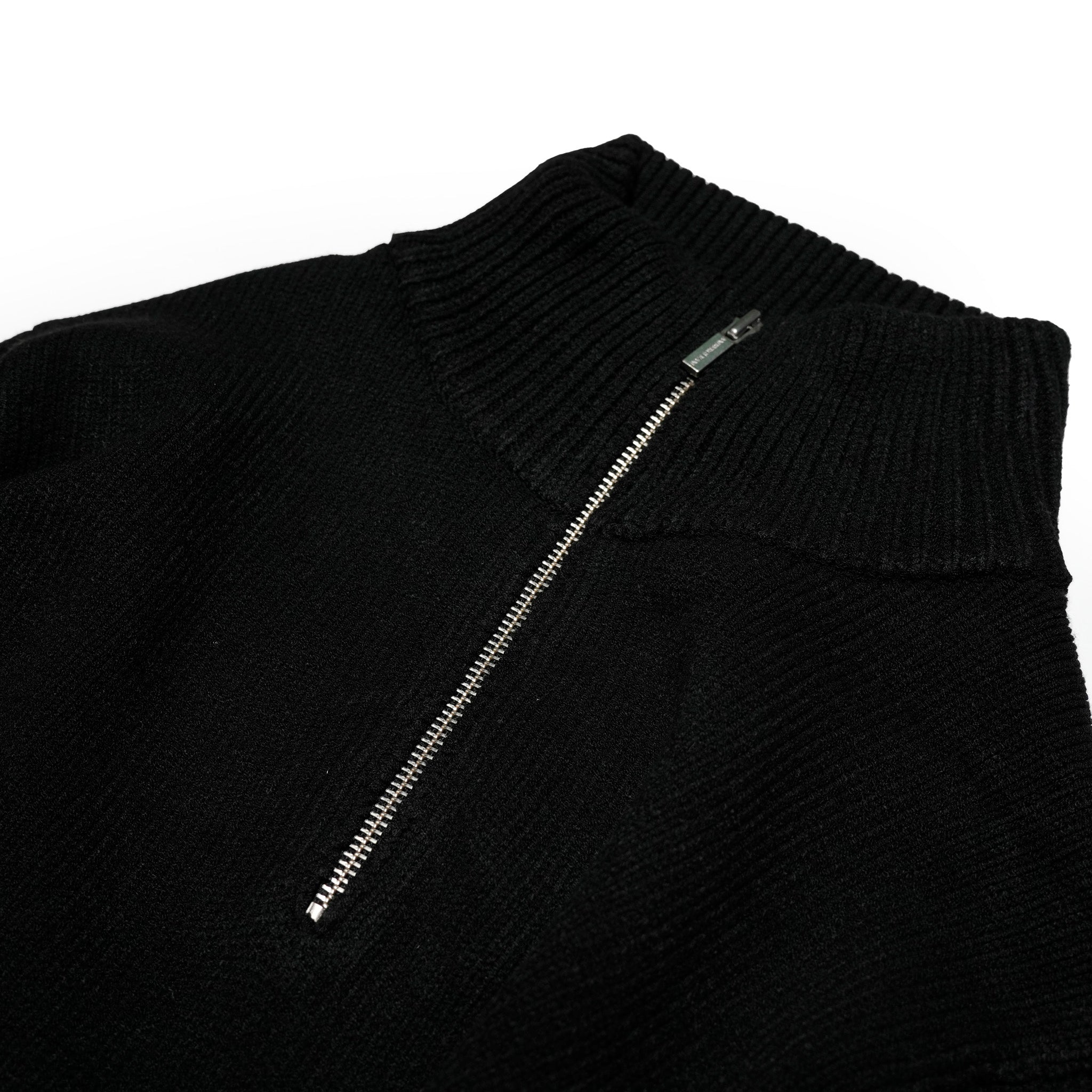 Half Zip Warm Onepiece | Color:Black【AMBERGLEAM_アンバーグリーム】| 1155131218