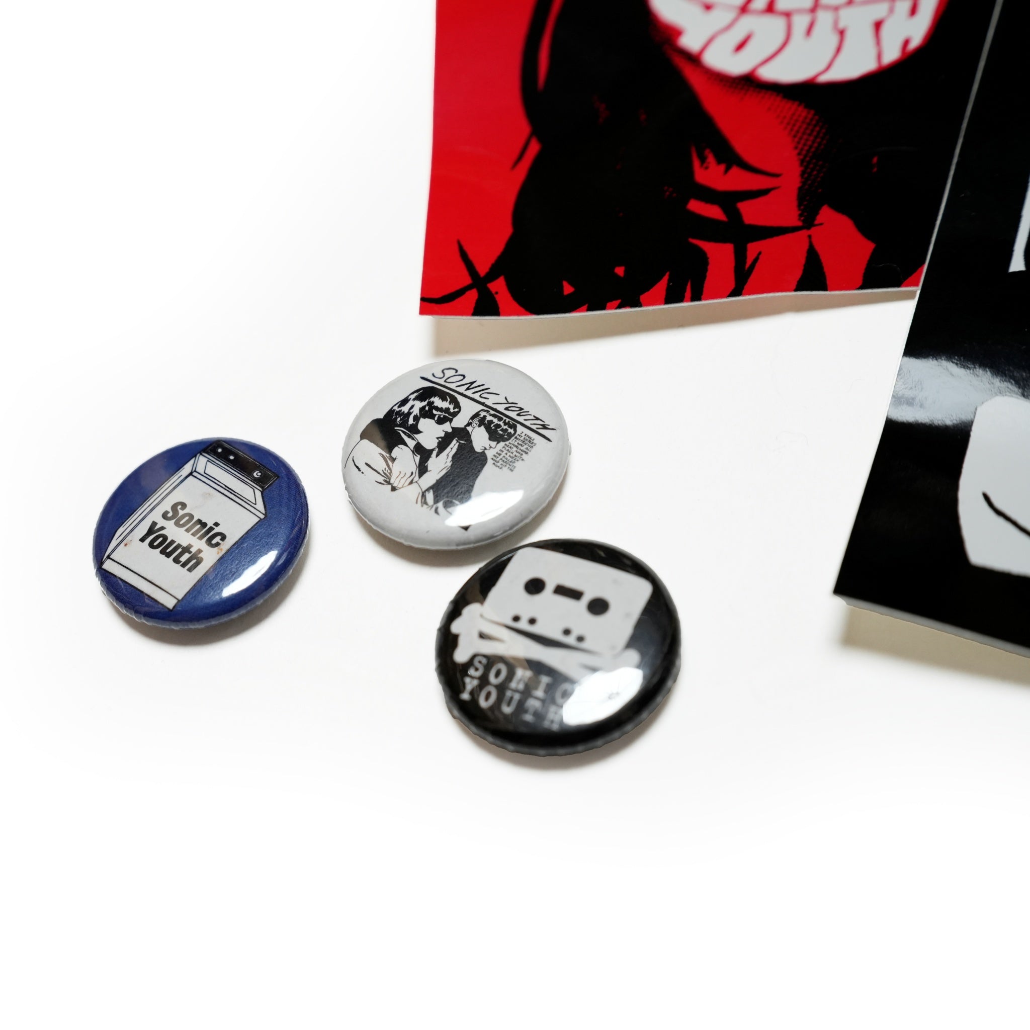 Sonic Youth Goo/Nurse Button Sticker Pack (KF)【Kung Fu Inc】