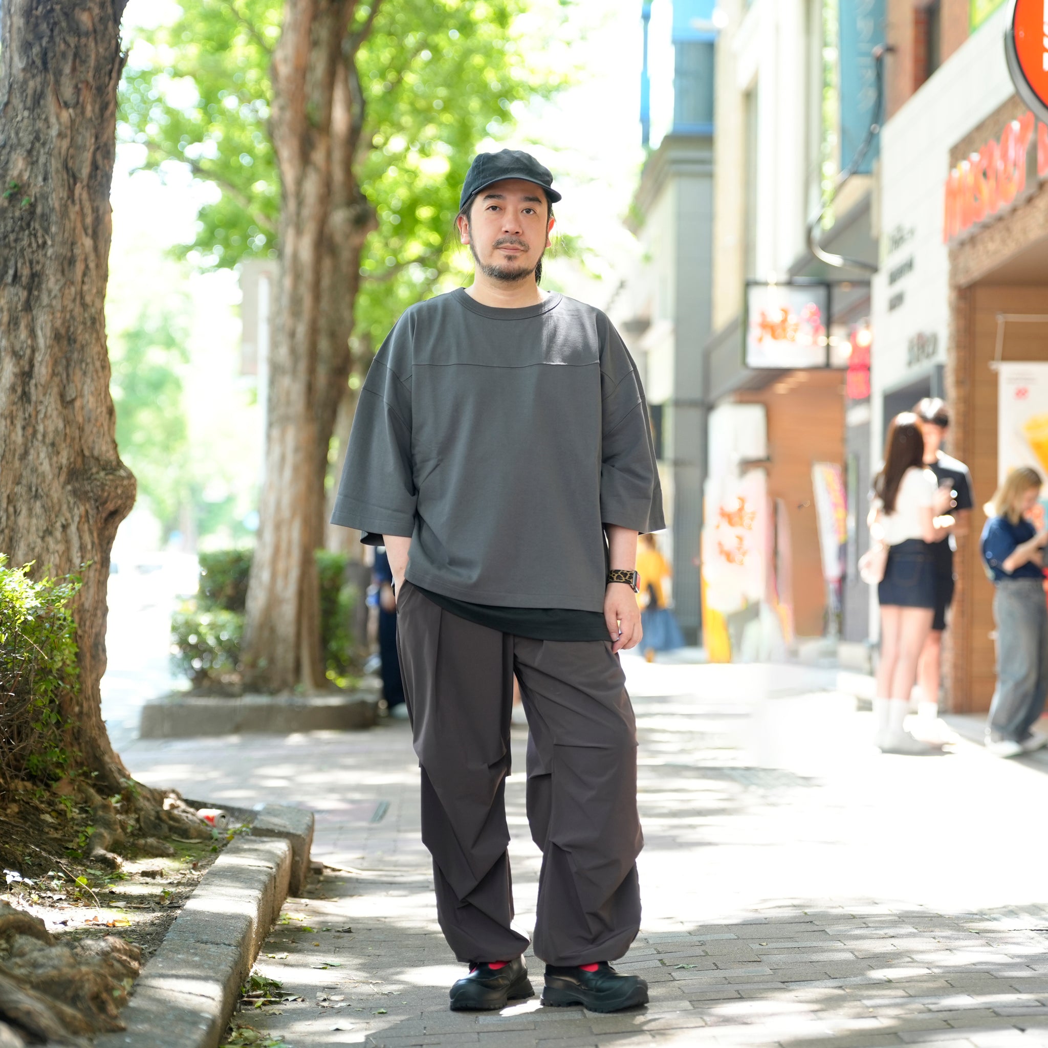 KLM25HCS1185 | ARIEL | Color:Black/Charcoal/Navy【KELEN MEN_ケレン】