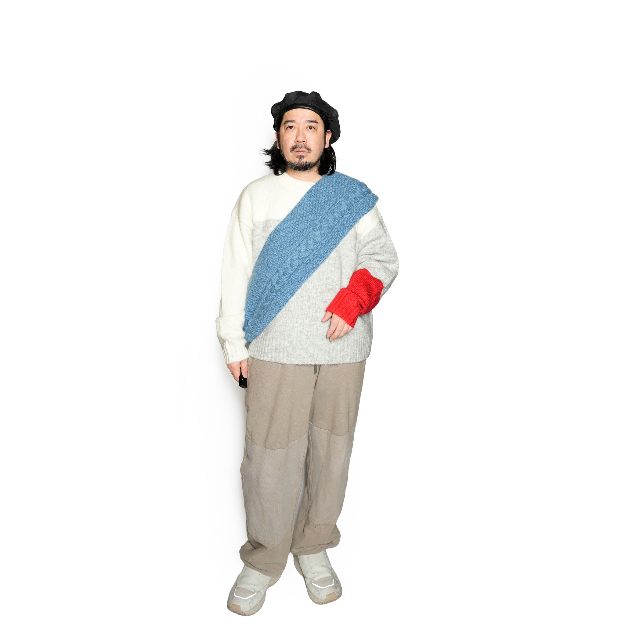 RELAX FIT №133 [ Ring Muffler “Mebius” ] サンマリノブルー【RELAX FIT_リラックスフィット】