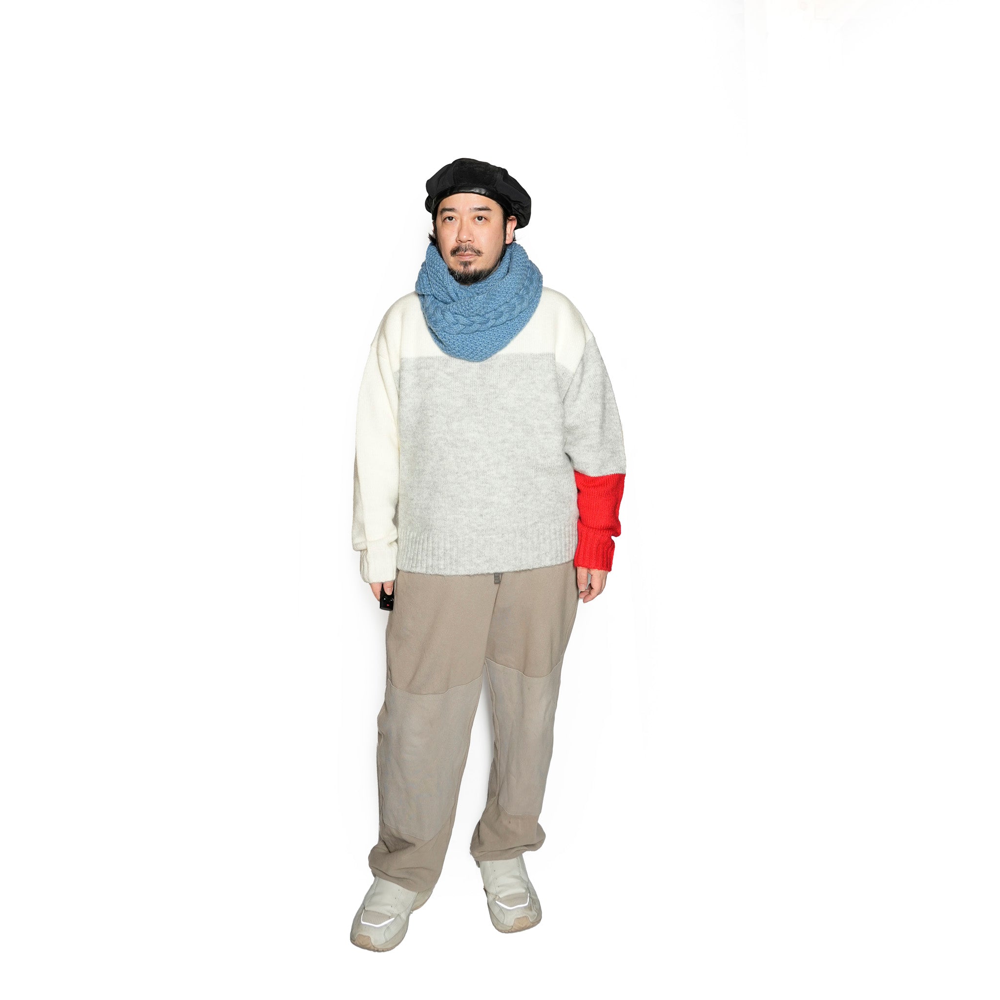 RELAX FIT №133 [ Ring Muffler “Mebius” ] サンマリノブルー【RELAX FIT_リラックスフィット】