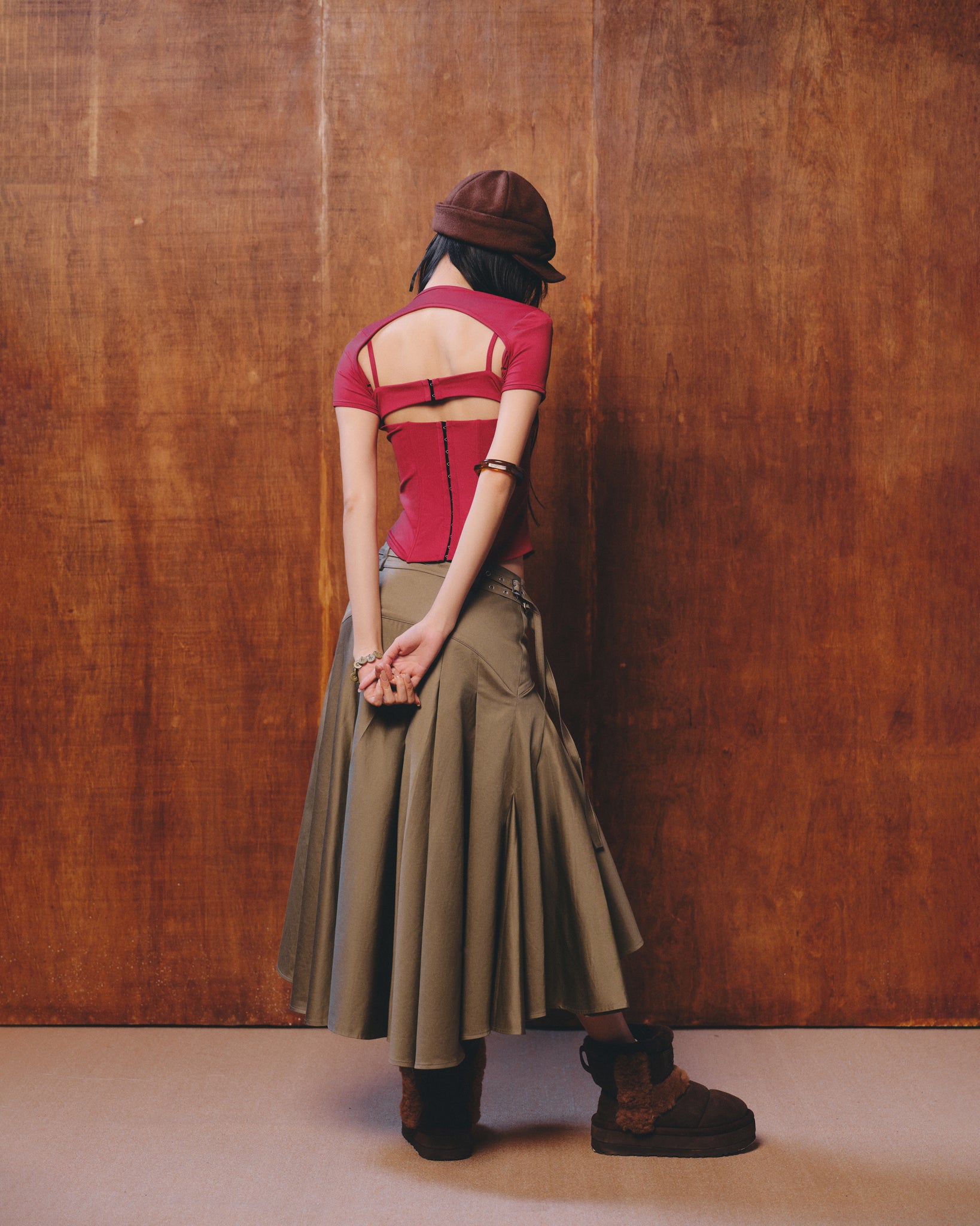 CASMIR TOP (RED) | Bunny Hill Concept