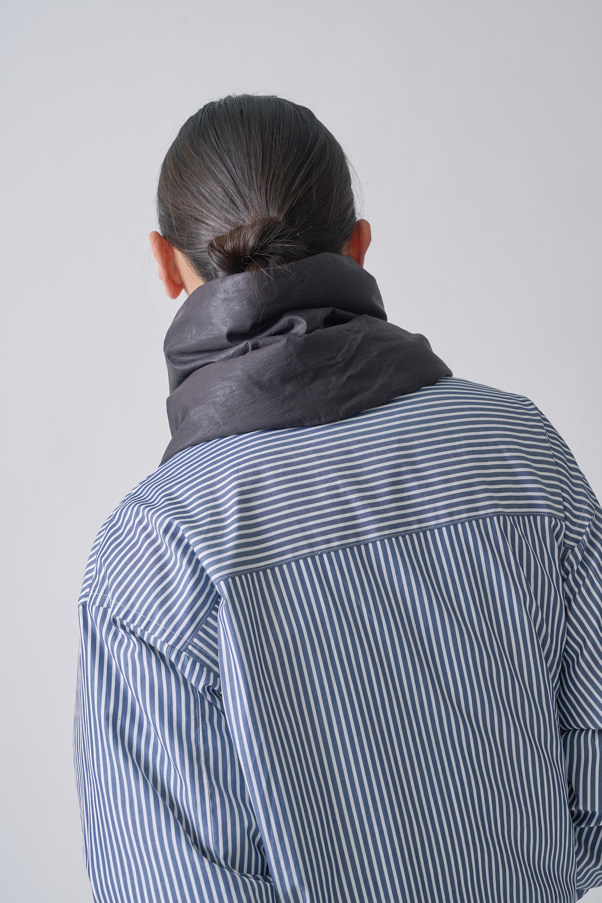 REVERSIBLE DOWN MUFFLER – Black | No_few25wac5354_black | MIFFEW