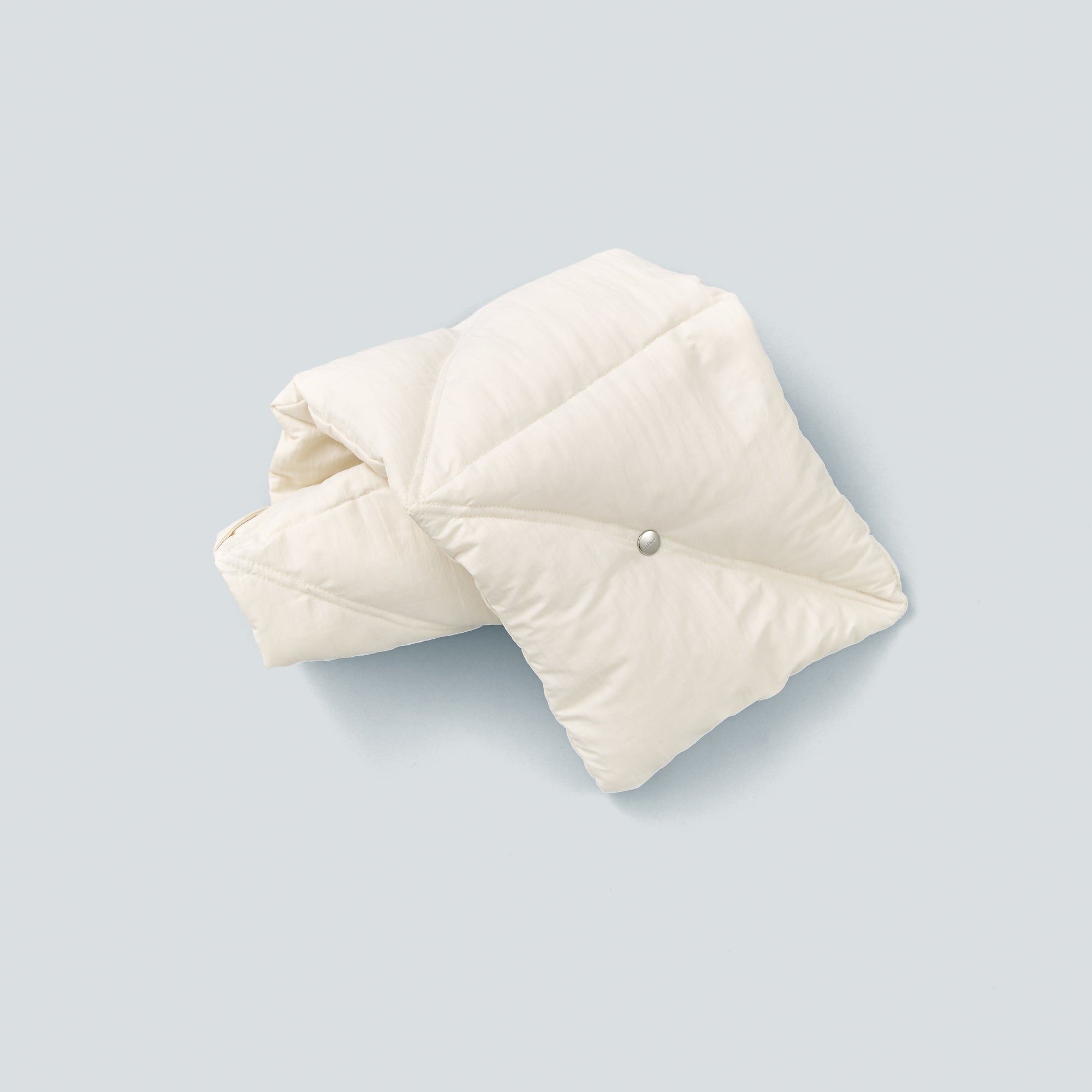 REVERSIBLE DOWN MUFFLER | Color_Ecru | No_few25wac5354_ecru【MIFFEW_ミフュー】