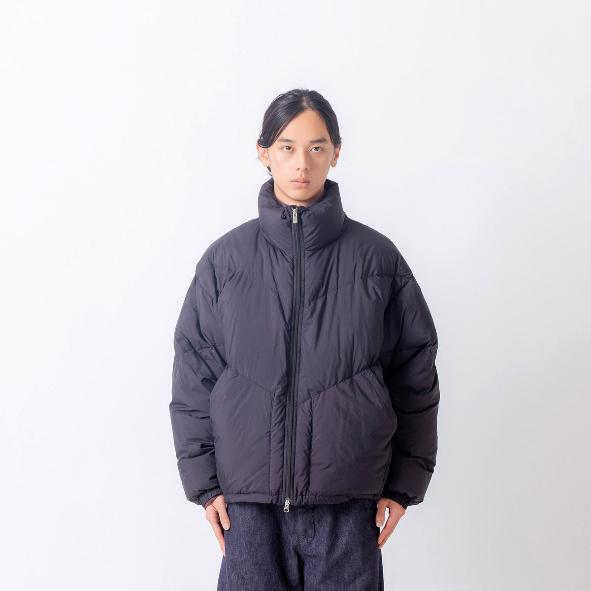 QUILTING DOWN JACKET – Black | MIFFEW