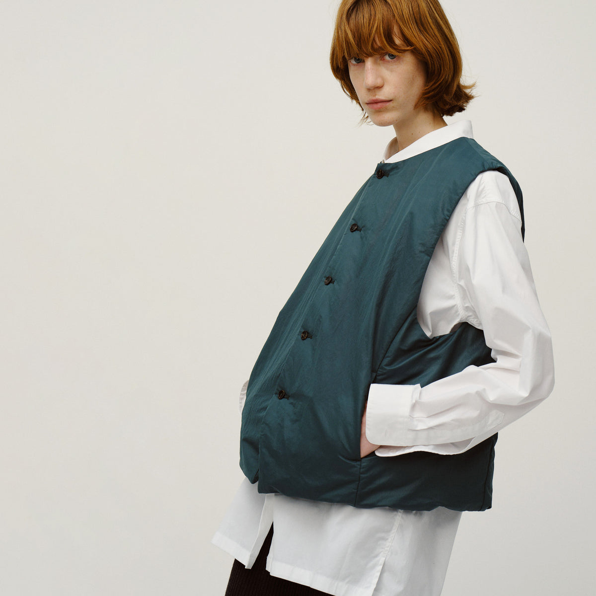 DOWN GILET – Green | MIFFEW