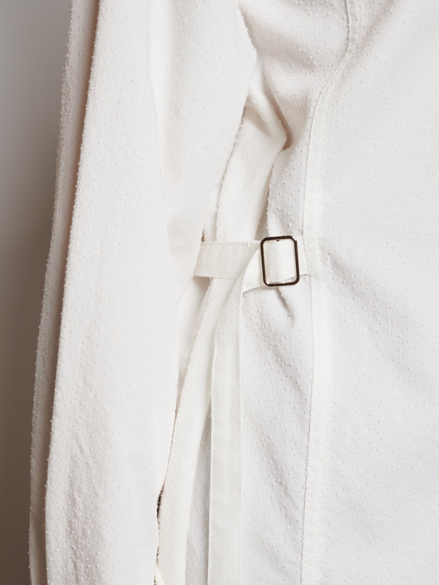Beth Oversized Shirt | Color_Ivory | No_32GH01BLG365IVO_IVORY【GHOSPELL_ゴスペル】