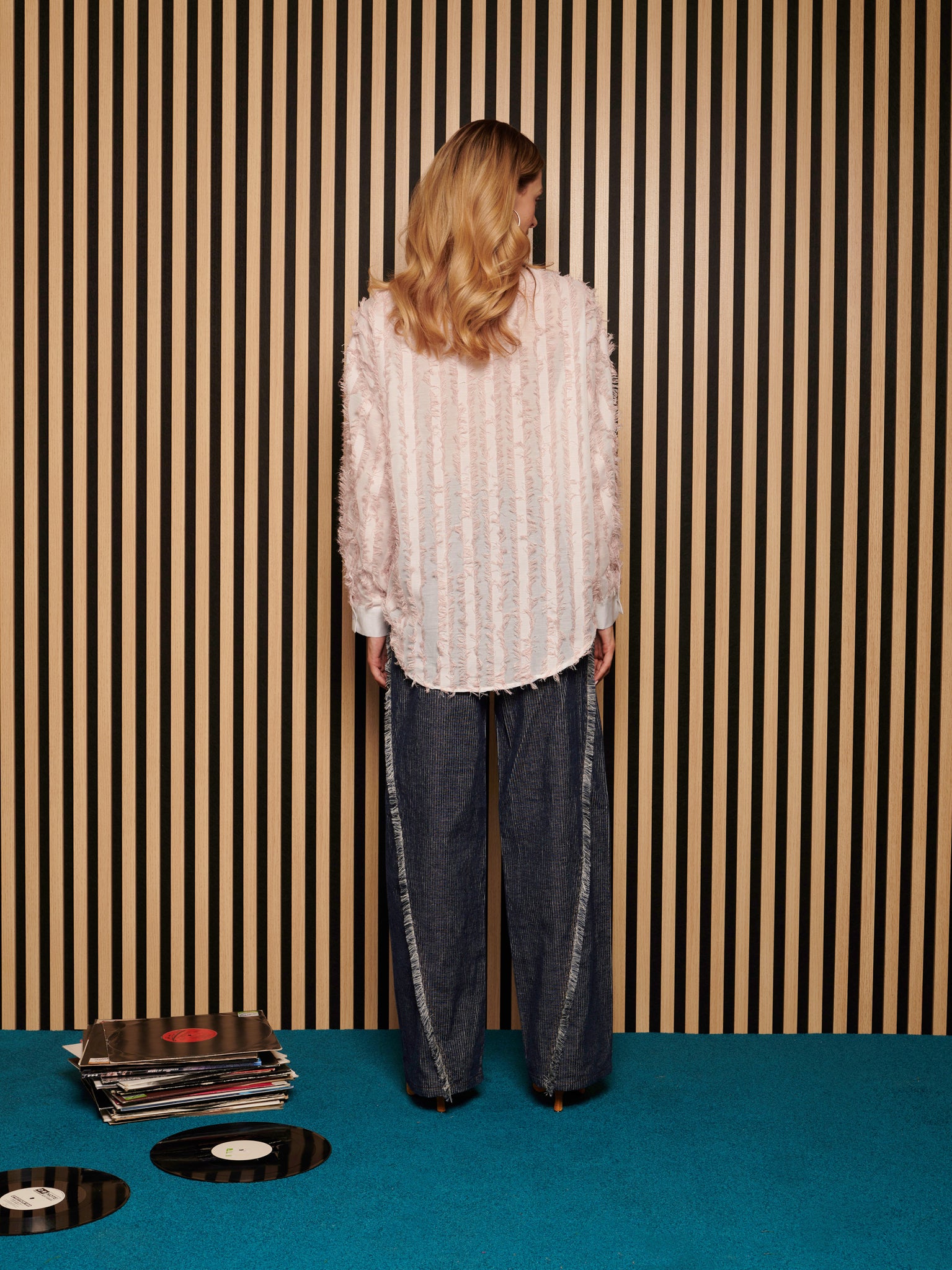 Roxanne Jeans | Color_Denim | No_32GH02TRG158DEN_DENIM【GHOSPELL_ゴスペル】