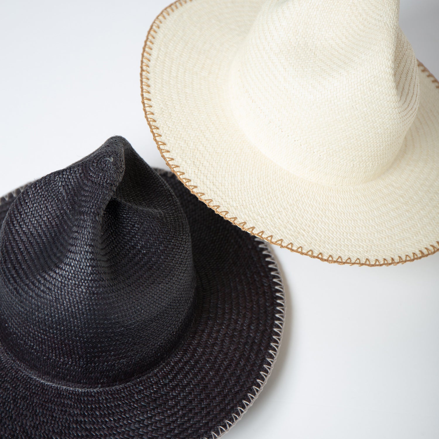 IA-25-120_Black | Mountain Panama Hat | Color:Black【INDIETRO ASSOCIATION_インディエトロアソシエーション】【入荷予定アイテム・入荷連絡可能】