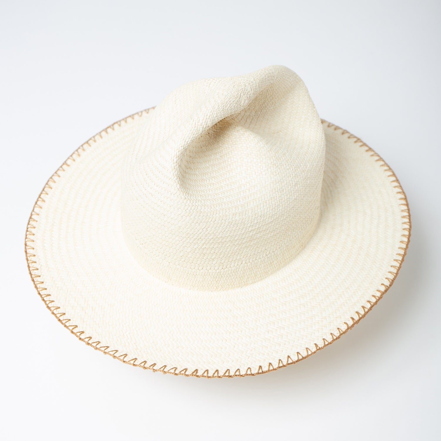 IA-25-120_Natural | Mountain Panama Hat | Color:Natural【INDIETRO ASSOCIATION_インディエトロアソシエーション】【入荷予定アイテム・入荷連絡可能】