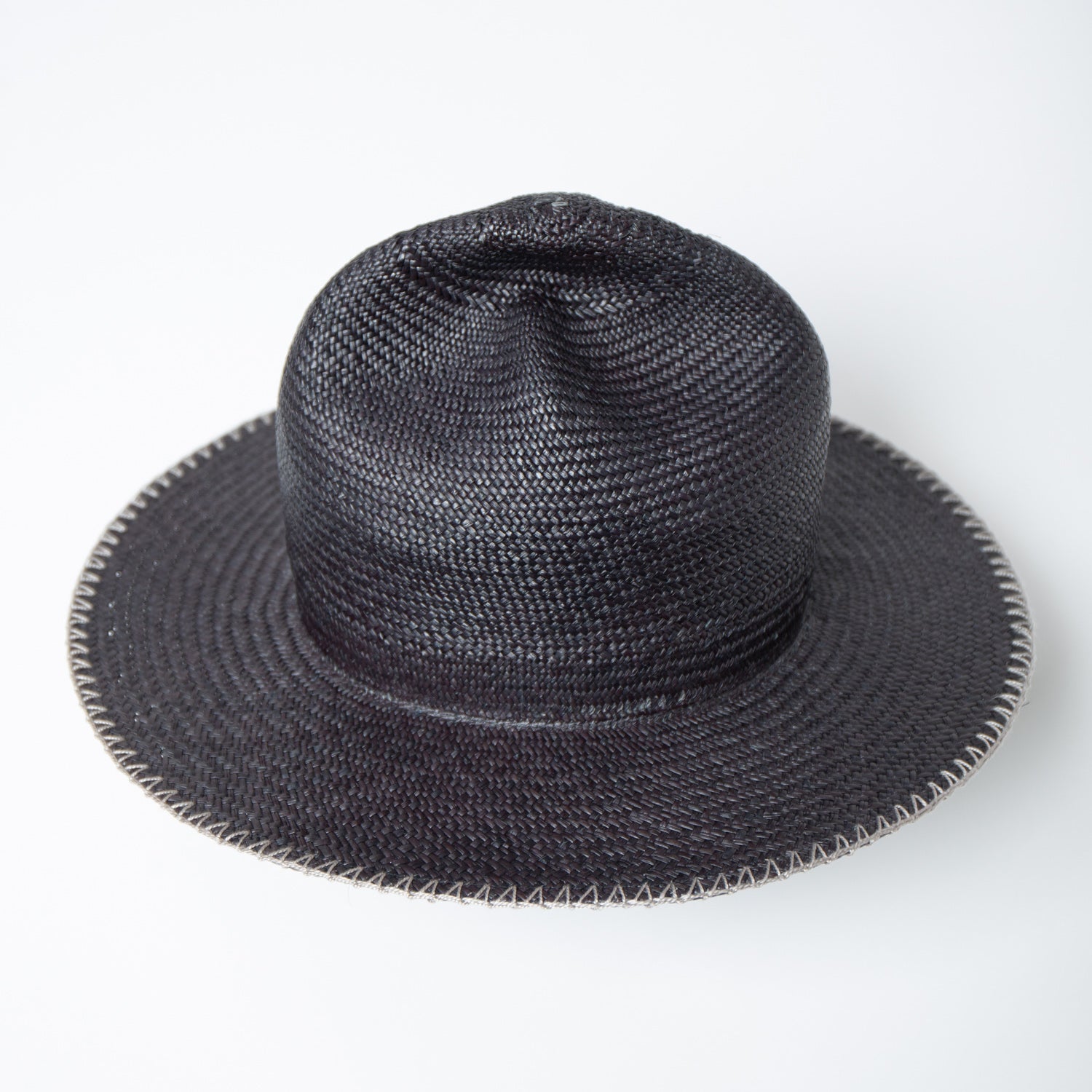 IA-25-120_Black | Mountain Panama Hat | Color:Black【INDIETRO ASSOCIATION_インディエトロアソシエーション】【入荷予定アイテム・入荷連絡可能】