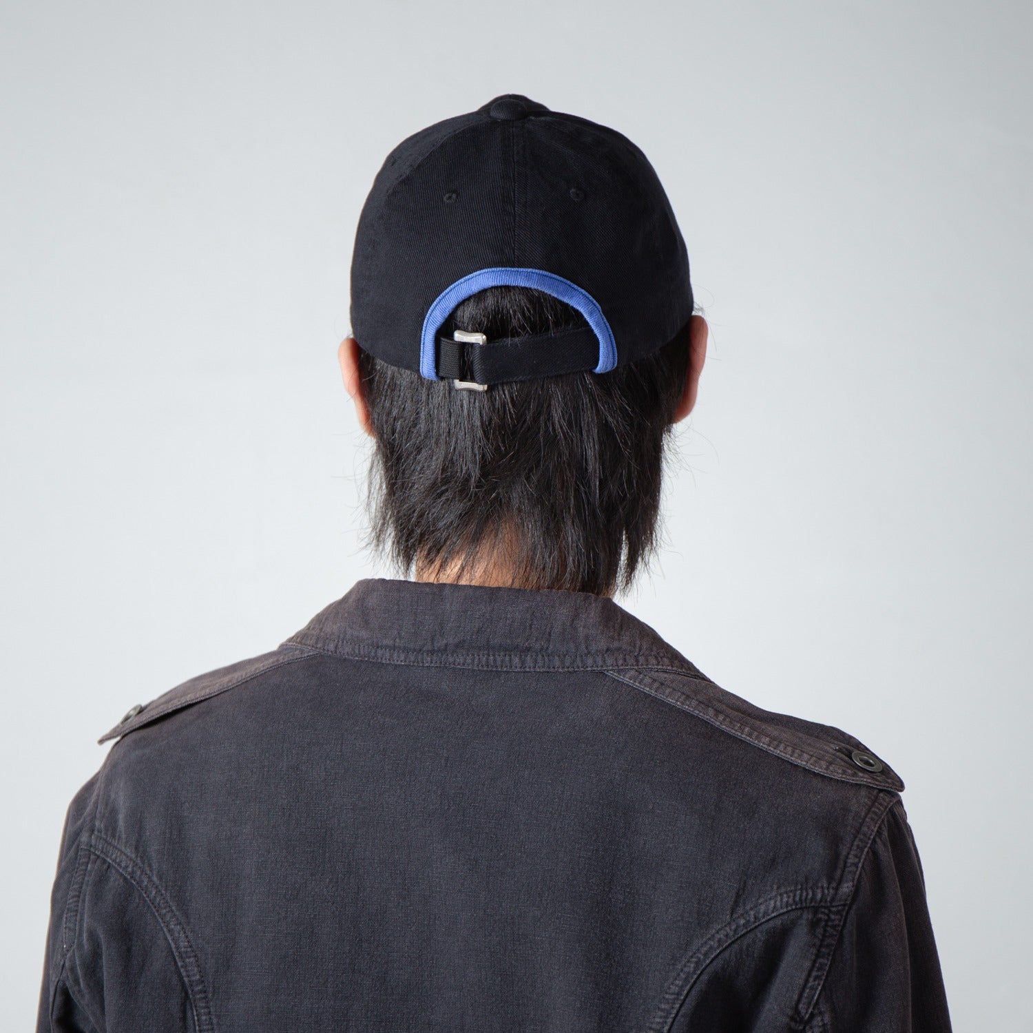 Logo Cap | Color_Black | No_IA-26-142_Black【INDIETRO ASSOCIATION_インディエトロアソシエーション】