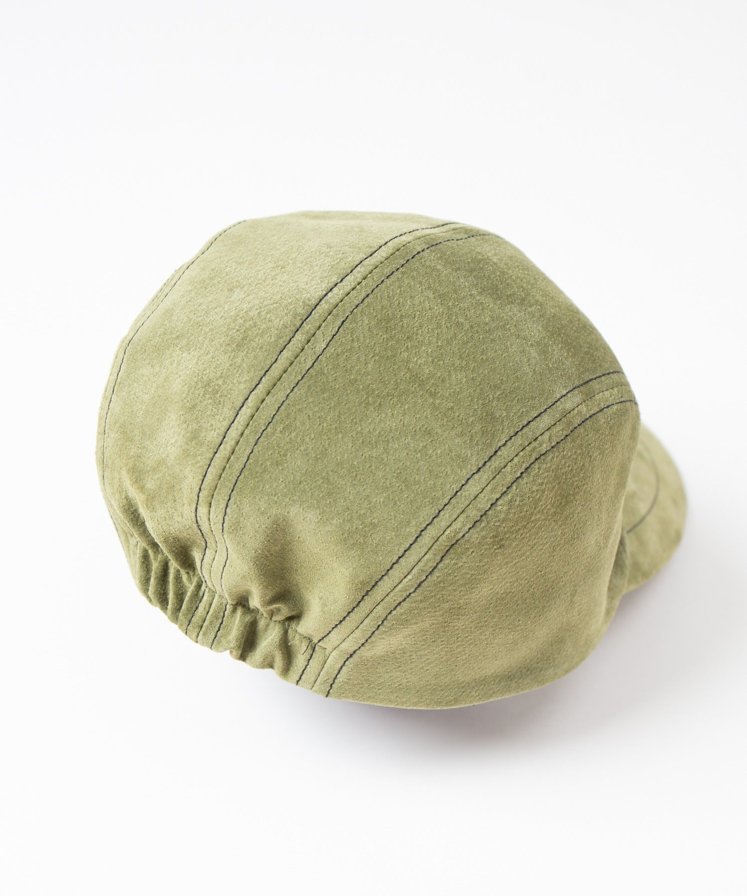 Leather Jet Cap – Olive | INDIETRO ASSOCIATION | 入荷予定アイテム