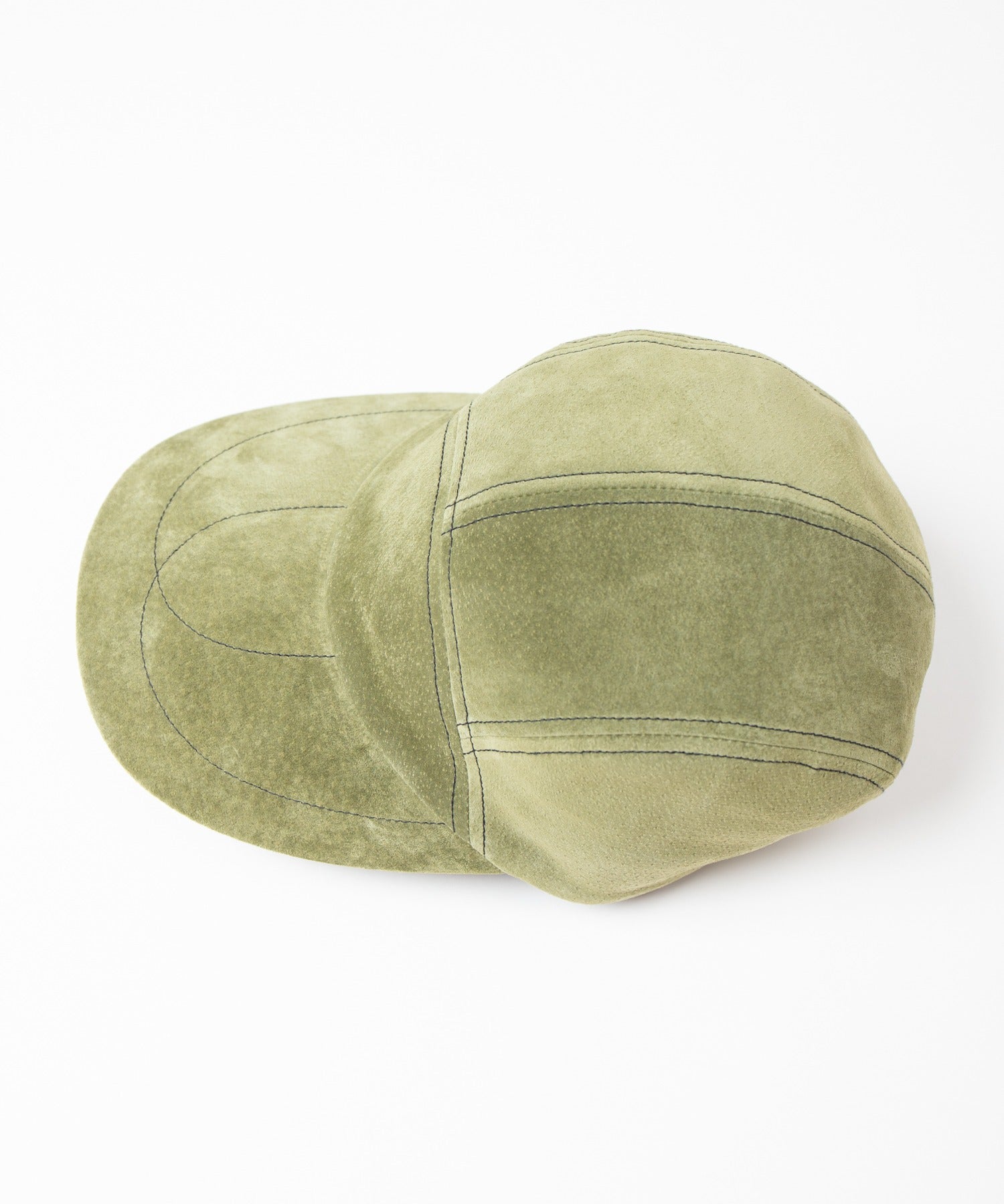 Leather Jet Cap – Olive | INDIETRO ASSOCIATION | 入荷予定アイテム