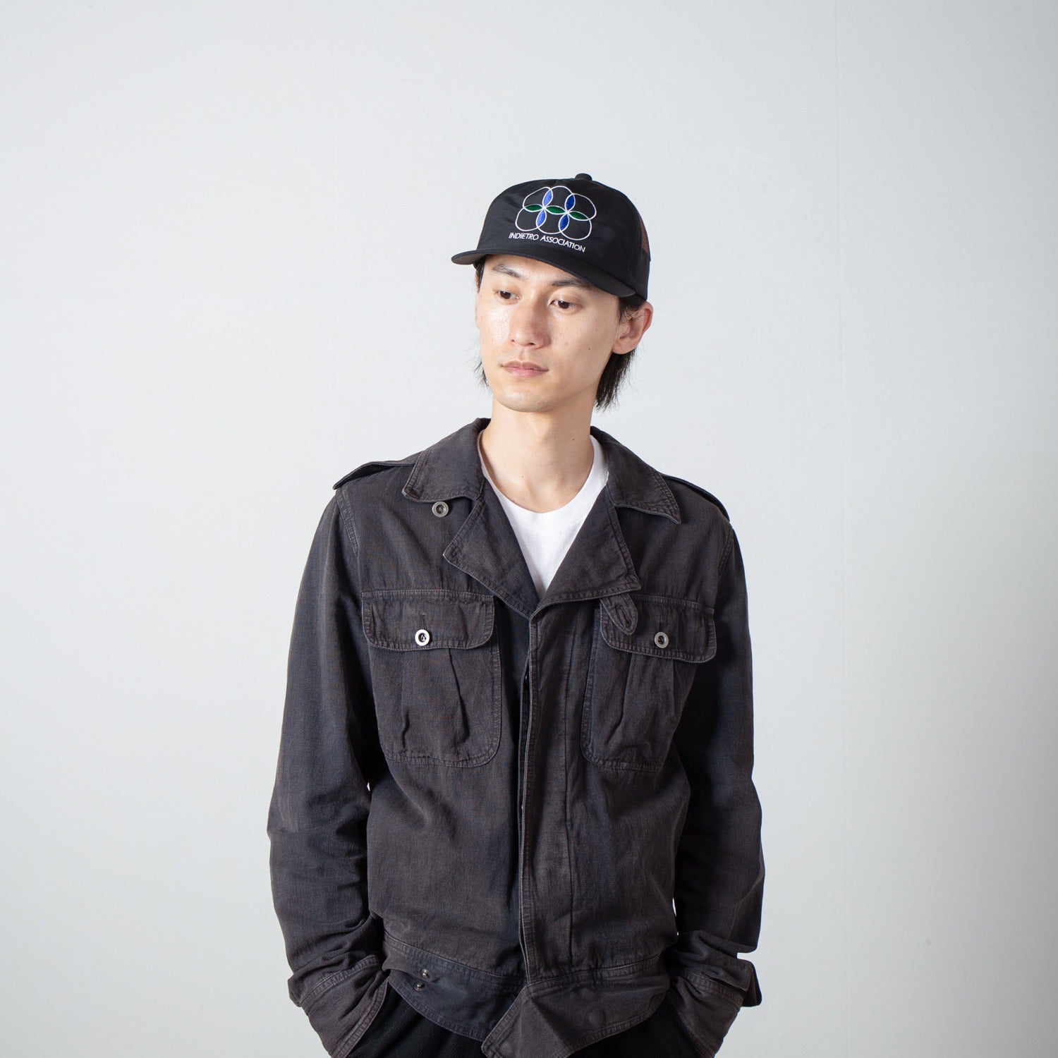 Tracker Cap – Black | INDIETRO ASSOCIATION