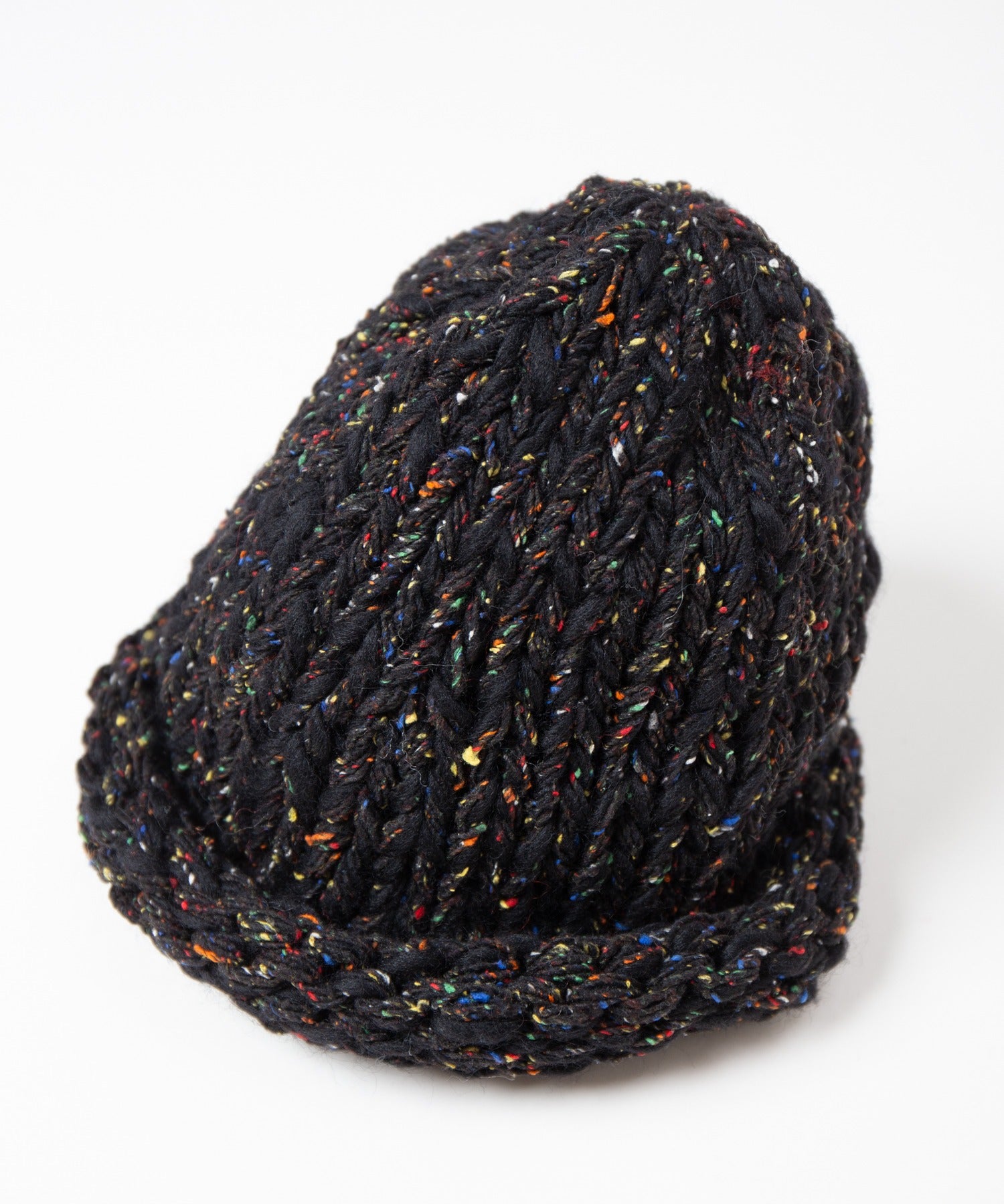 Roll Knit Cap – Black | INDIETRO ASSOCIATION | 入荷予定アイテム