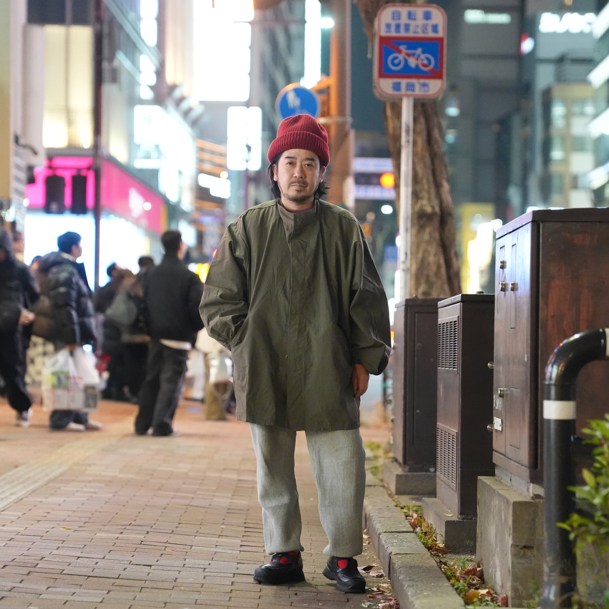 CUSTOM HALF COAT – Olive | odd2026sa-001 | ODDMENT
