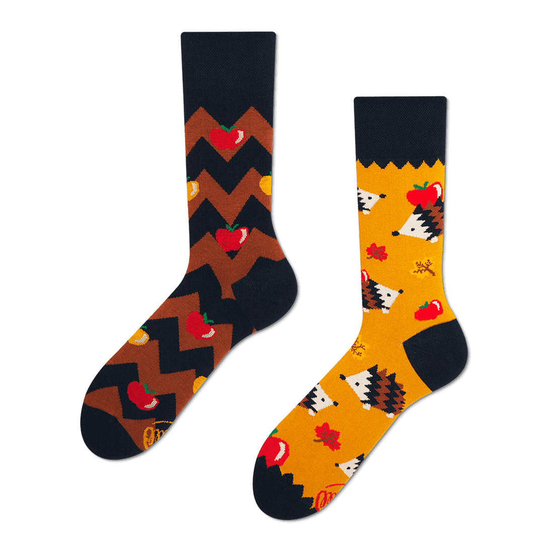 Reguler Socks / APPLE HEDGEHOG | MANY MORNINGS【ネコポス選択可能】