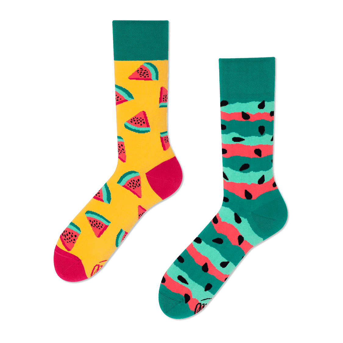 Reguler Socks / WATERMELON SPLASH | MANY MORNINGS【ネコポス選択可能】