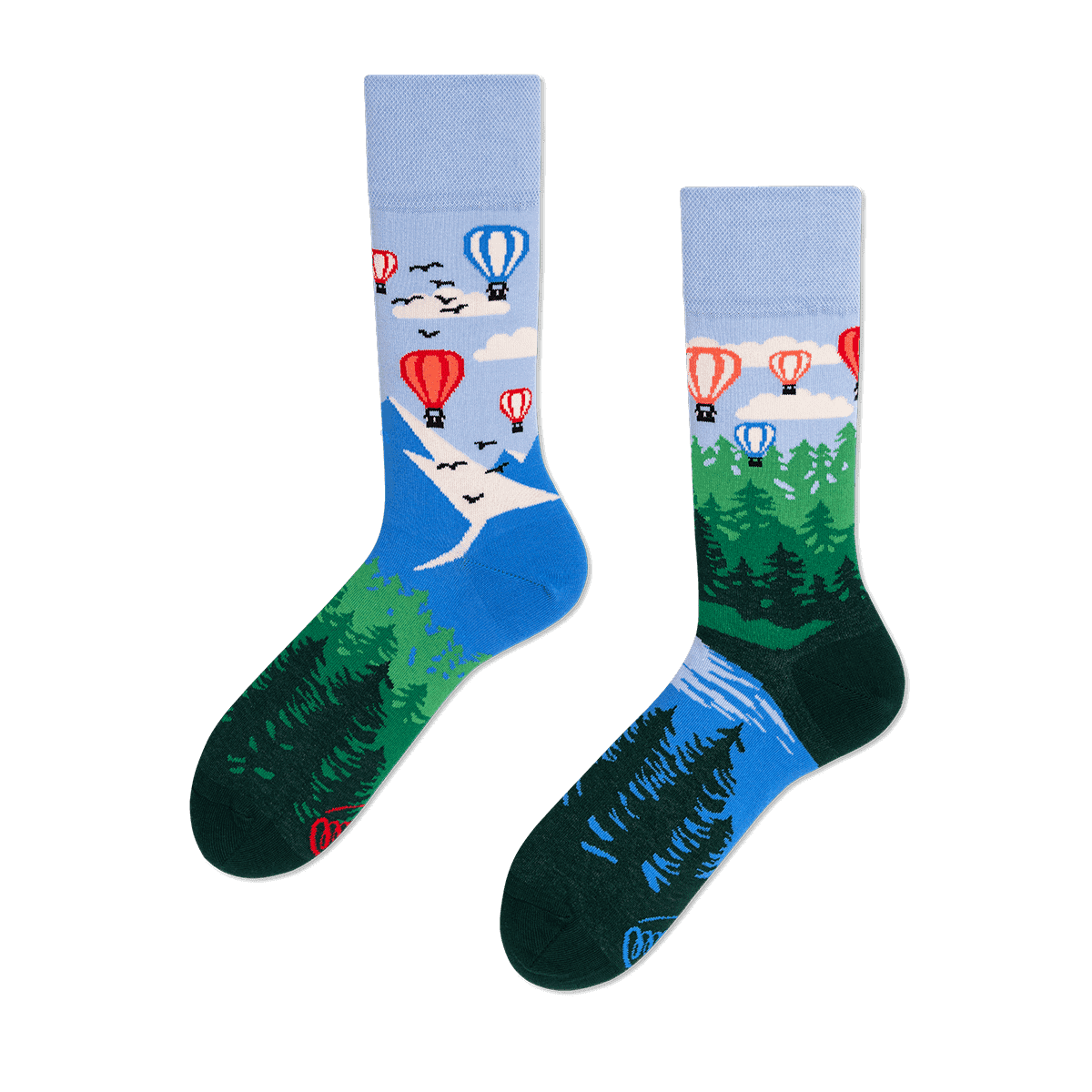 Reguler Socks / ADVENTURE BALLOON | MANY MORNINGS【ネコポス選択可能】