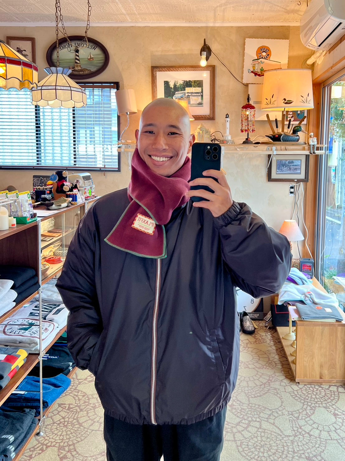 RELAX FIT №84 [ FLEECE Muffler “Minneapolis” ] 12 Colors【RELAX FIT_リラックスフィット】【ネコポス選択可能】