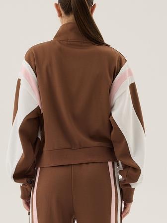 1996 TRACKSIDE SWEATSHIRT – Mocha | ARAMINTA JAMES