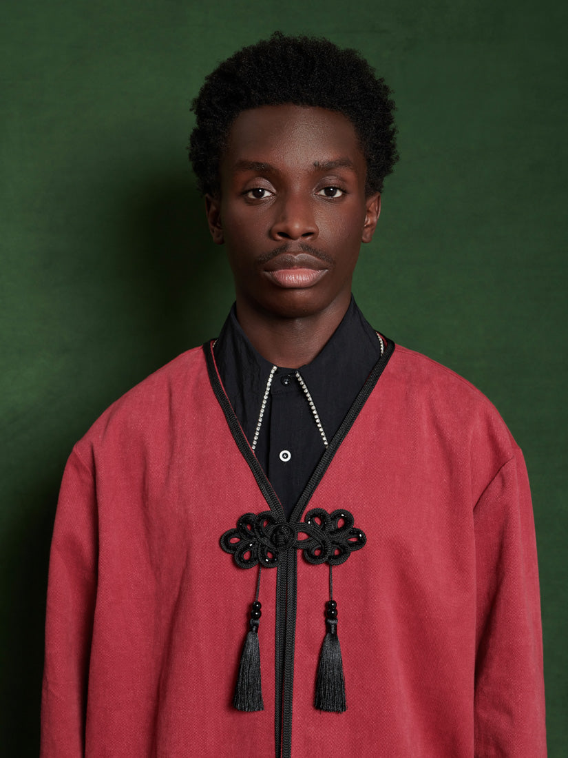 31SM00JKM049RED | Leroy Jacket | Color:Red【SISTER JANE_シスタージェーン】【archive】