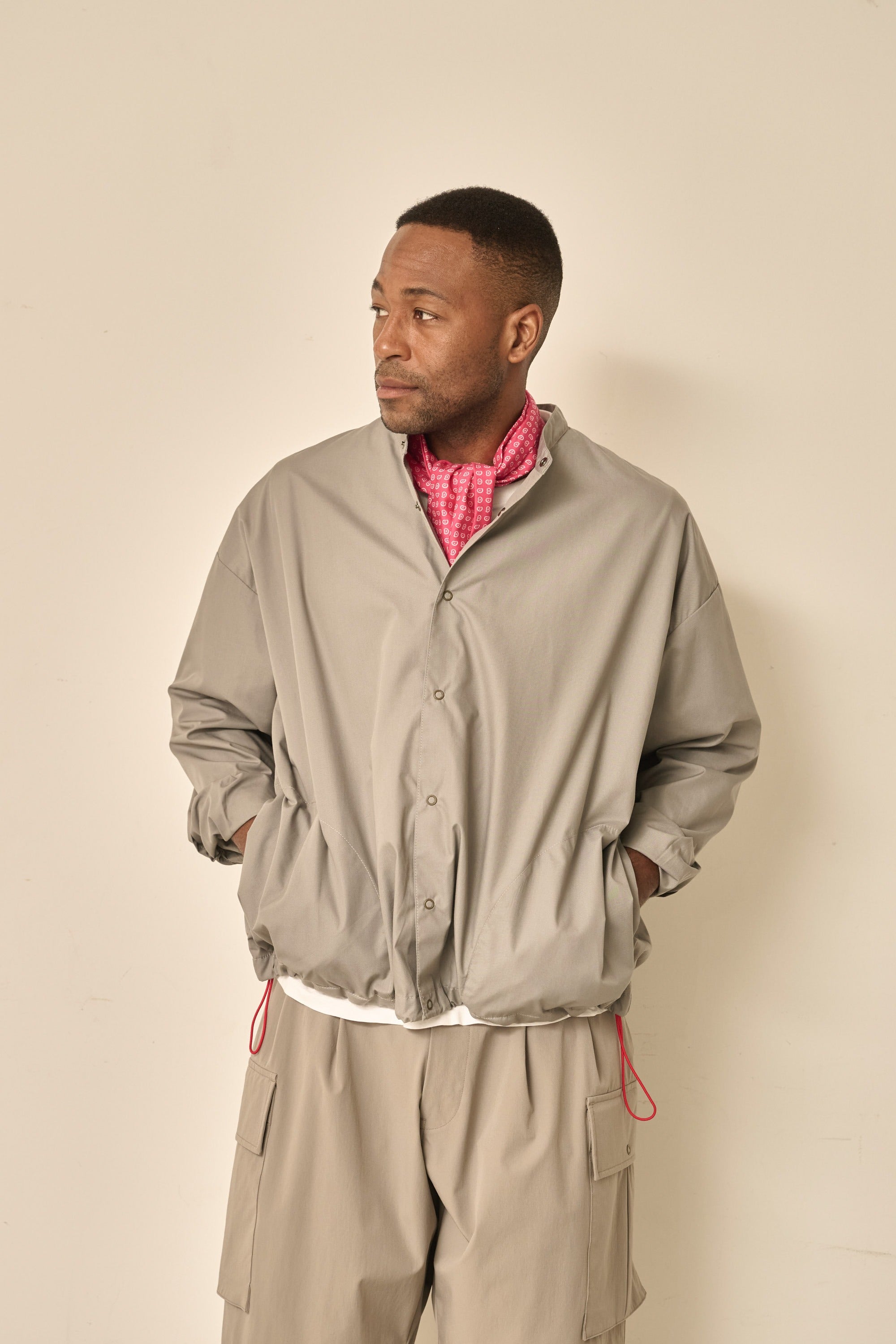 LIPMOA SOLID | Color_Charcoal | No_KLM25FSH1105_Charcoal【KELEN MEN_ケレン】【入荷予定アイテム・入荷連絡可能】