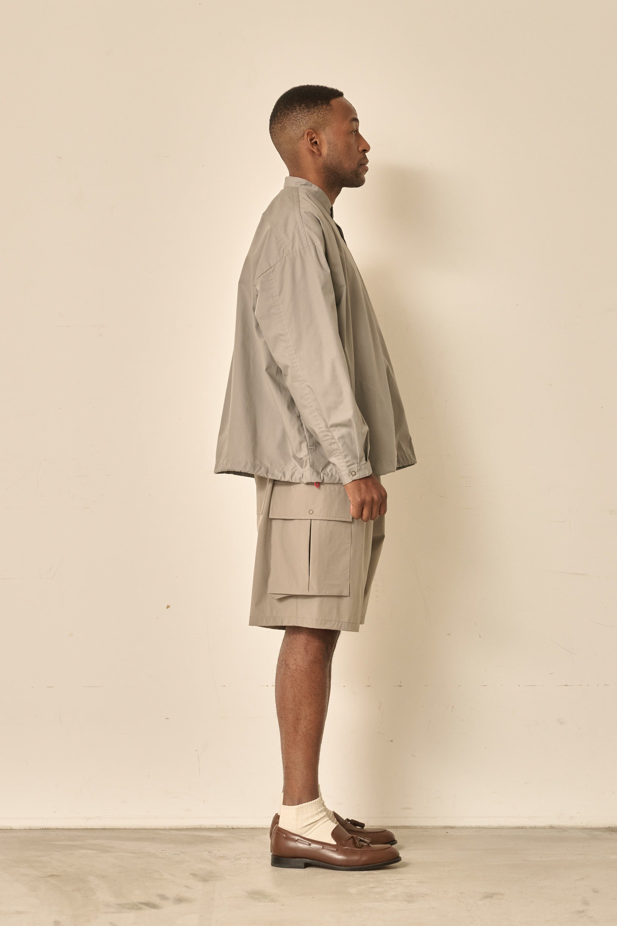 LIPMOA SOLID | Color_Charcoal | No_KLM25FSH1105_Charcoal【KELEN MEN_ケレン】【入荷予定アイテム・入荷連絡可能】