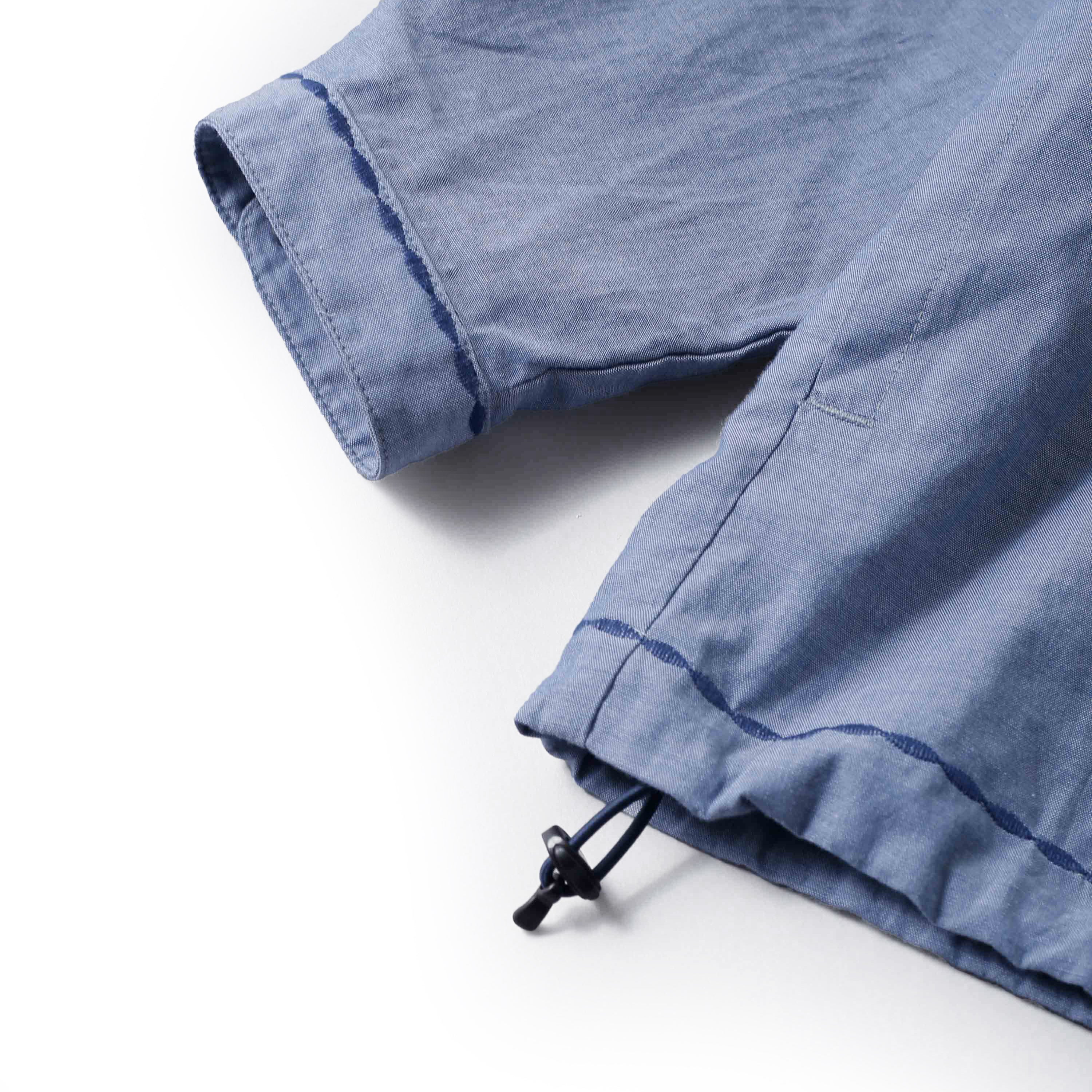 LIPMOA CHAMBRAY | Color_Blue | No_klm25fsh1141_bl【KELEN MEN_ケレン】【入荷予定アイテム・入荷連絡可能】
