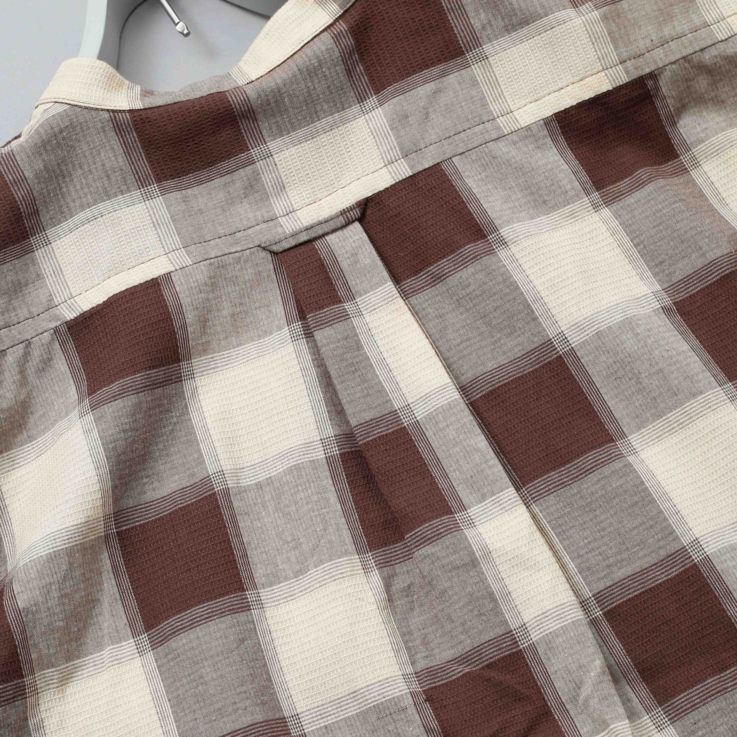 LIPMOA | Color_Brown Check | No_klm25ssh1136_brche【KELEN MEN_ケレン】【入荷予定アイテム・入荷連絡可能】