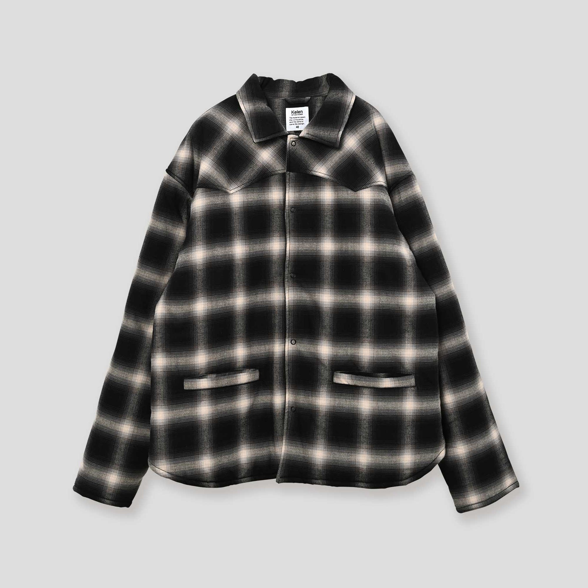 ERICA – Black Check | KELEN | 入荷予定アイテム