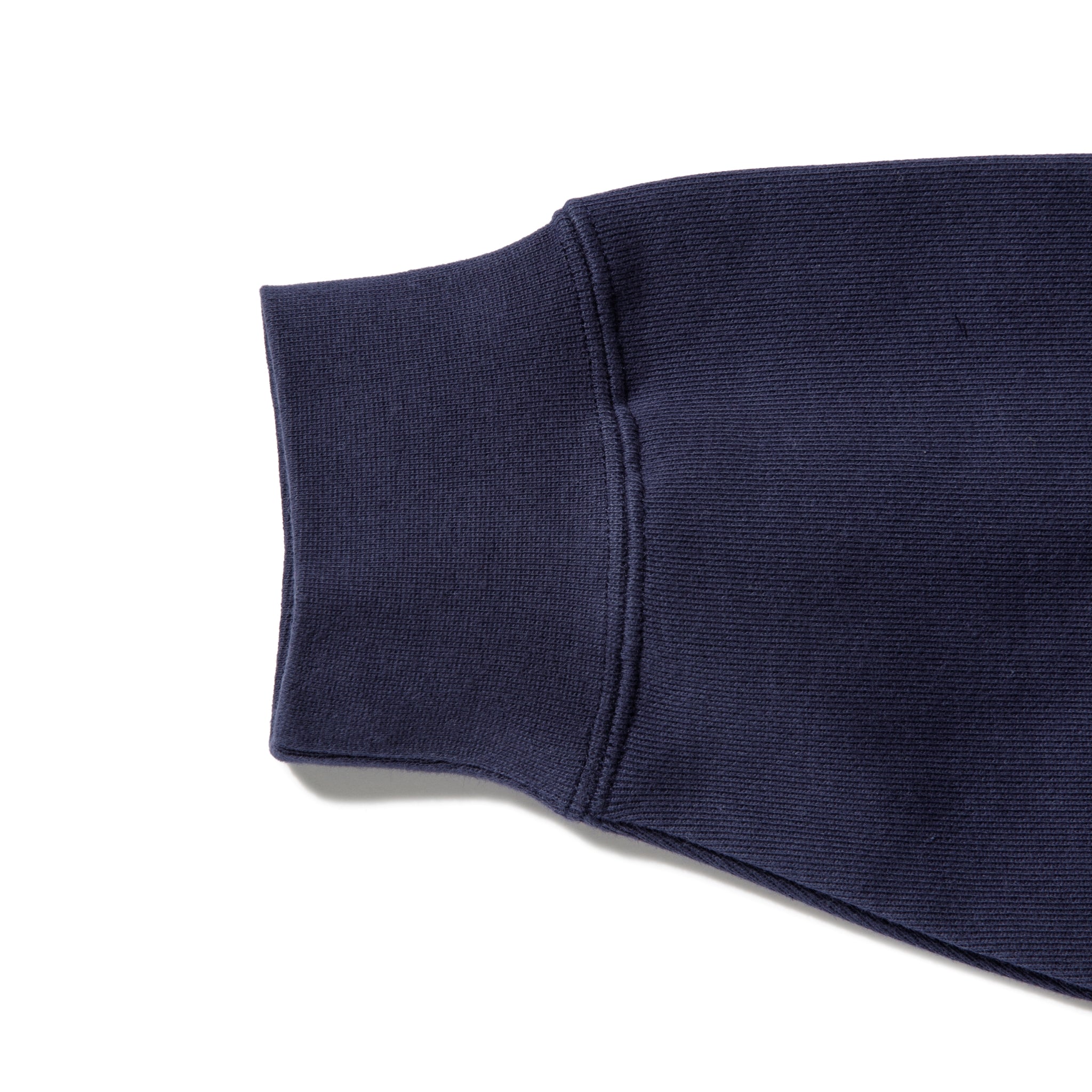 KN-HS-SP-01_NV | Heavy Hooded Sweatshirt - Seam Pocket | Color:NAVY【Knuu（縫う）_ヌウ】