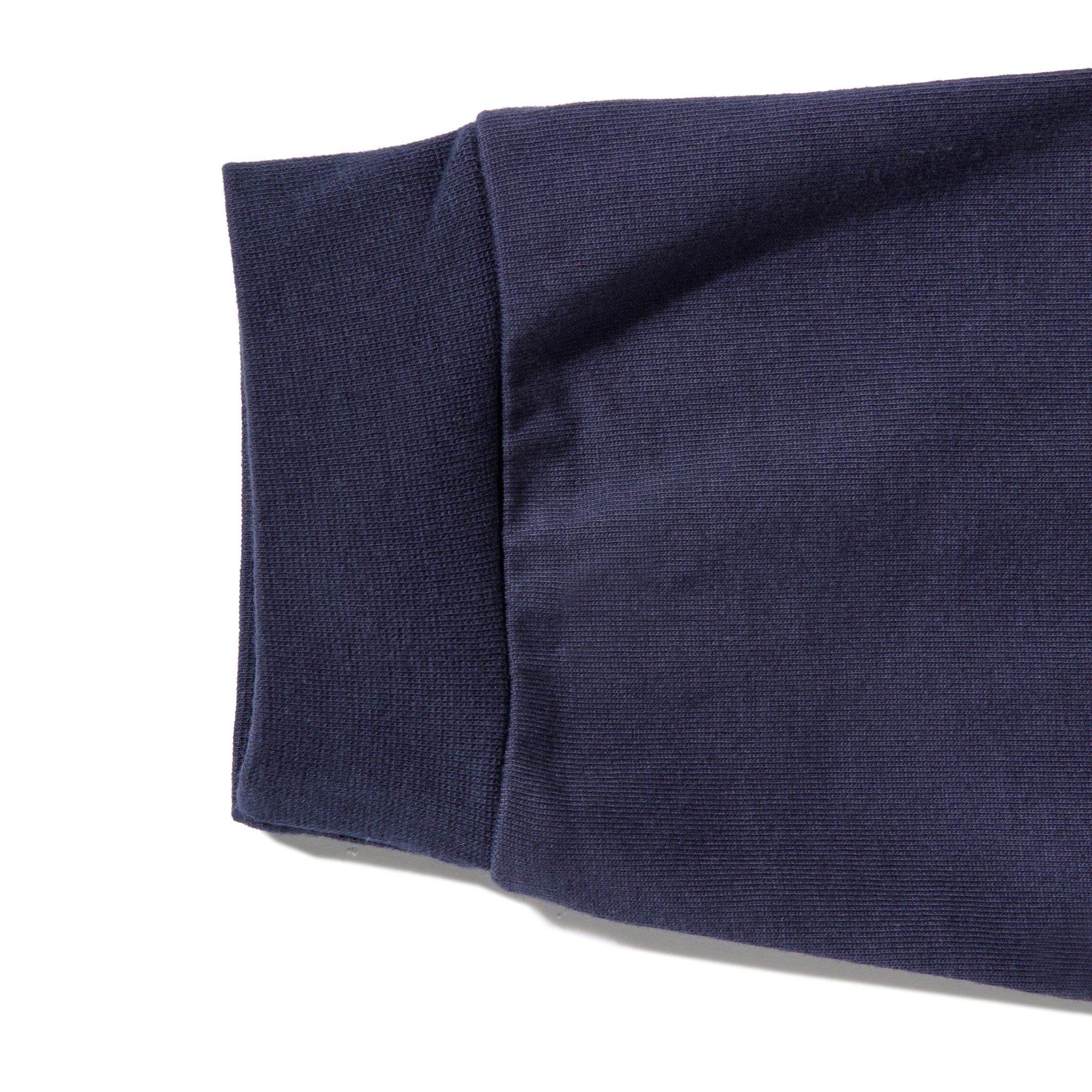 KN-LT-01_NV | Heavy Crewneck Long Sleeve T-Shirt | Color:NAVY【Knuu（縫う）_ヌウ】