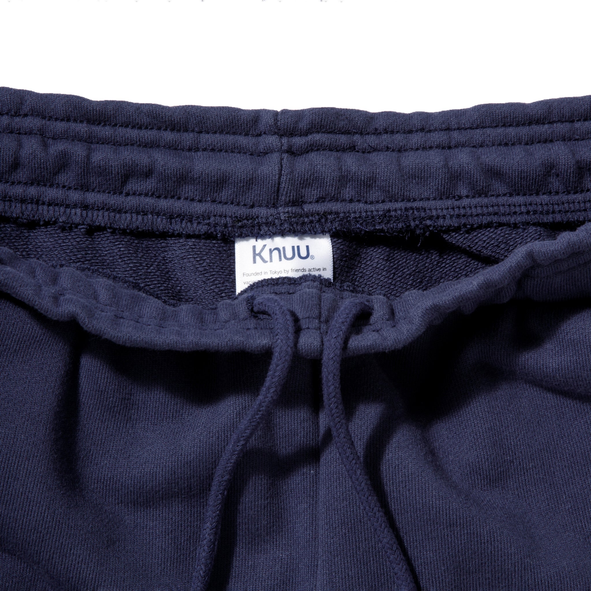 KN-SP-01_NV | Heavy Sweatpants | Color:NAVY【Knuu（縫う）_ヌウ】