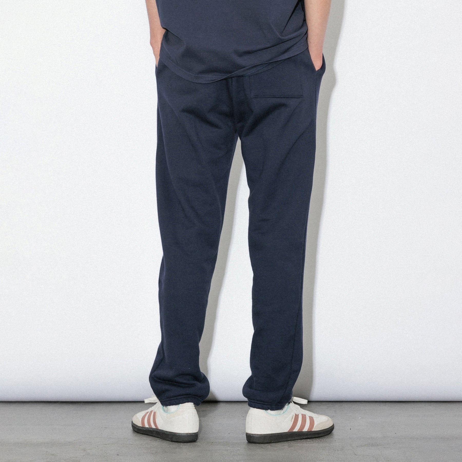 KN-SP-01_NV | Heavy Sweatpants | Color:NAVY【Knuu（縫う）_ヌウ】