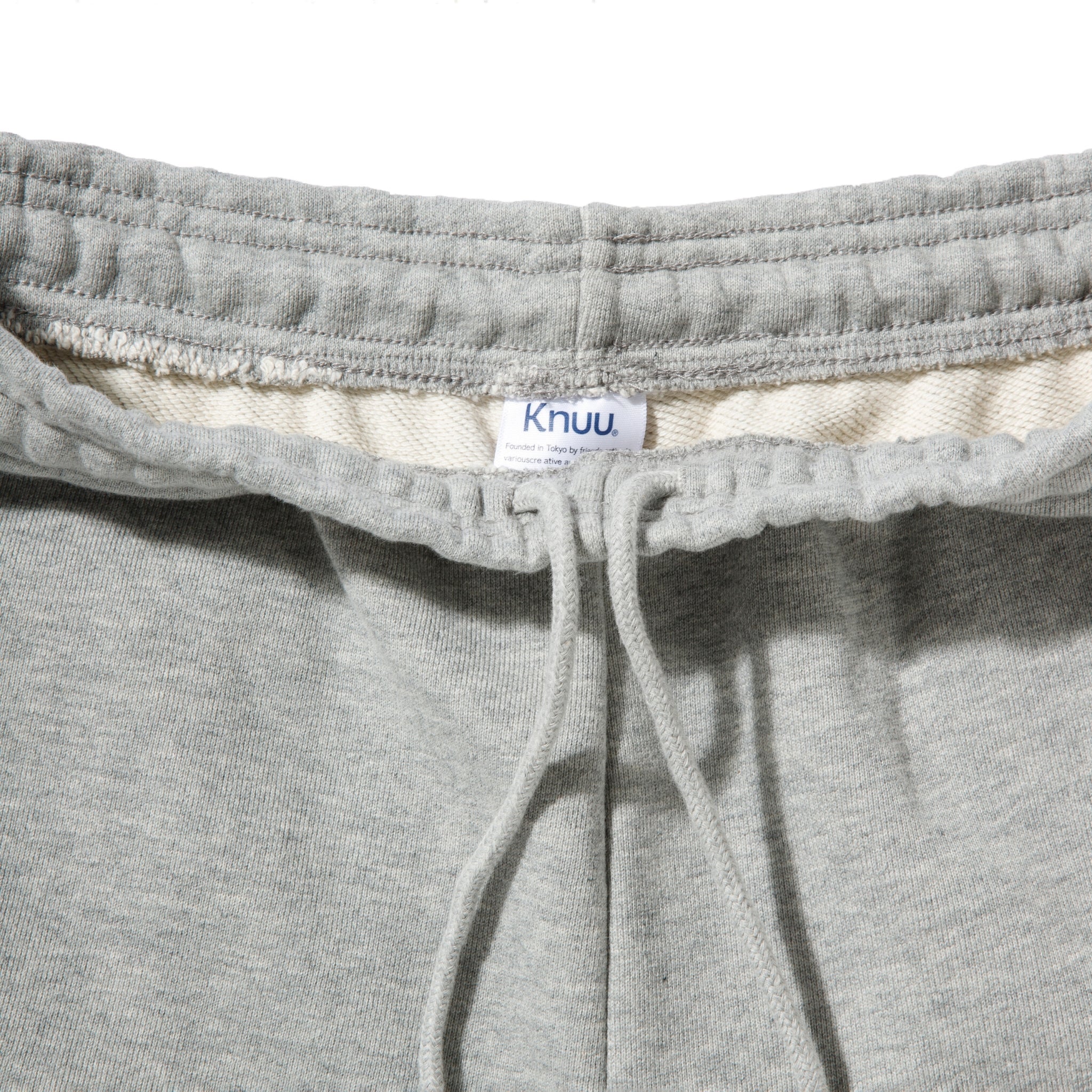 KN-SP-01_HG | Heavy Sweatpants | Color:HEATHER GRAY【Knuu（縫う）_ヌウ】