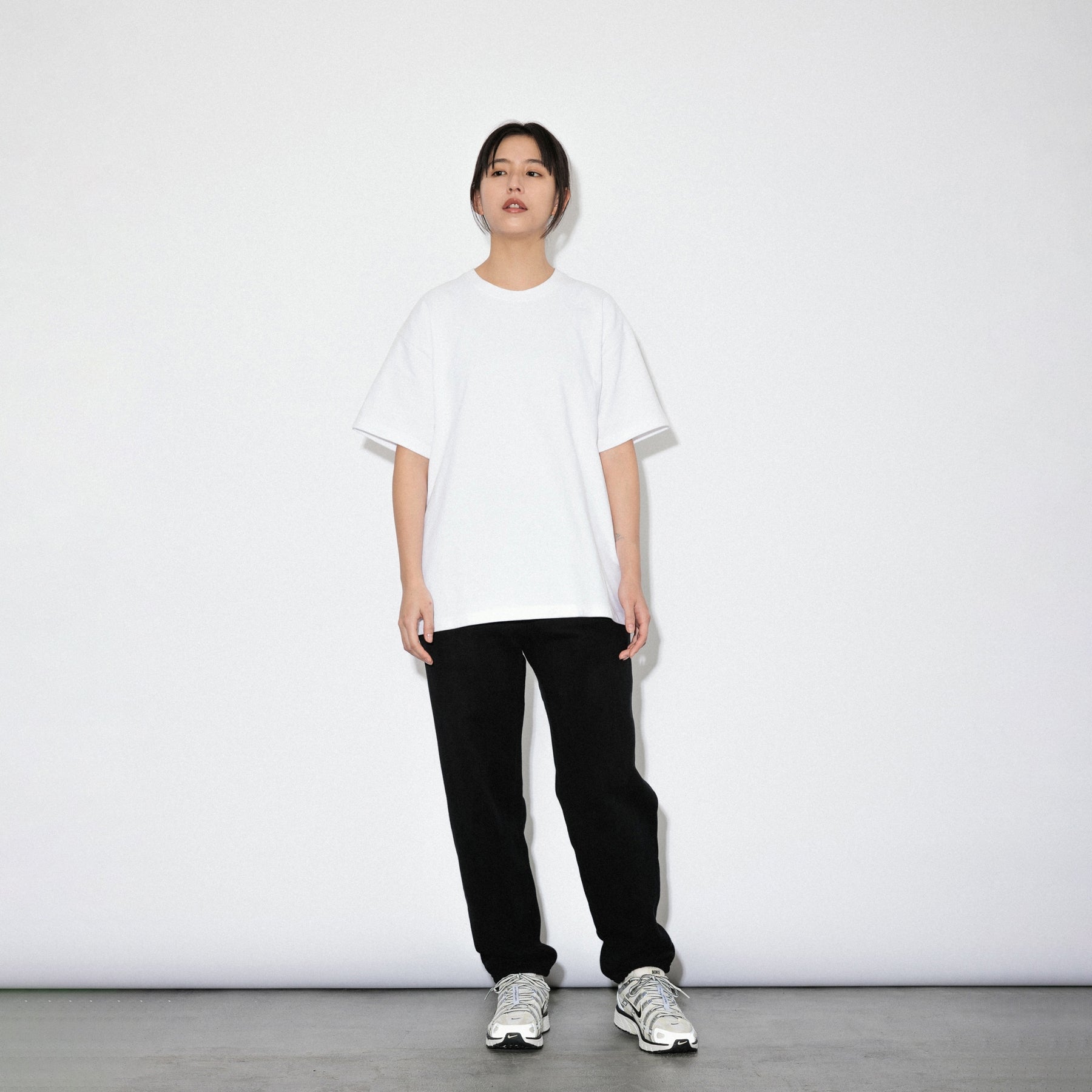 KN-T-01_WH | Heavy Crewneck T-Shirt | Color:WHITE【Knuu（縫う）_ヌウ】