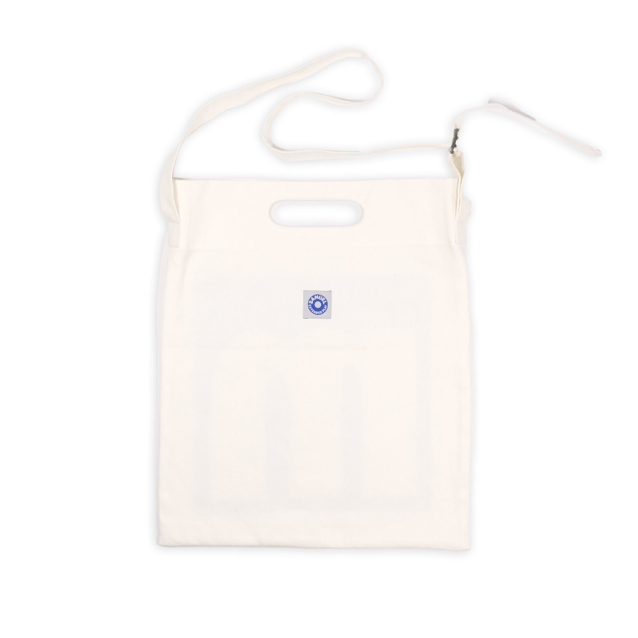 SAMUEL × Manhattan Records SHOPPER 7inch BAG | Color:Off White | S-25SS-AC-004【SAMUEL_サミュエル】