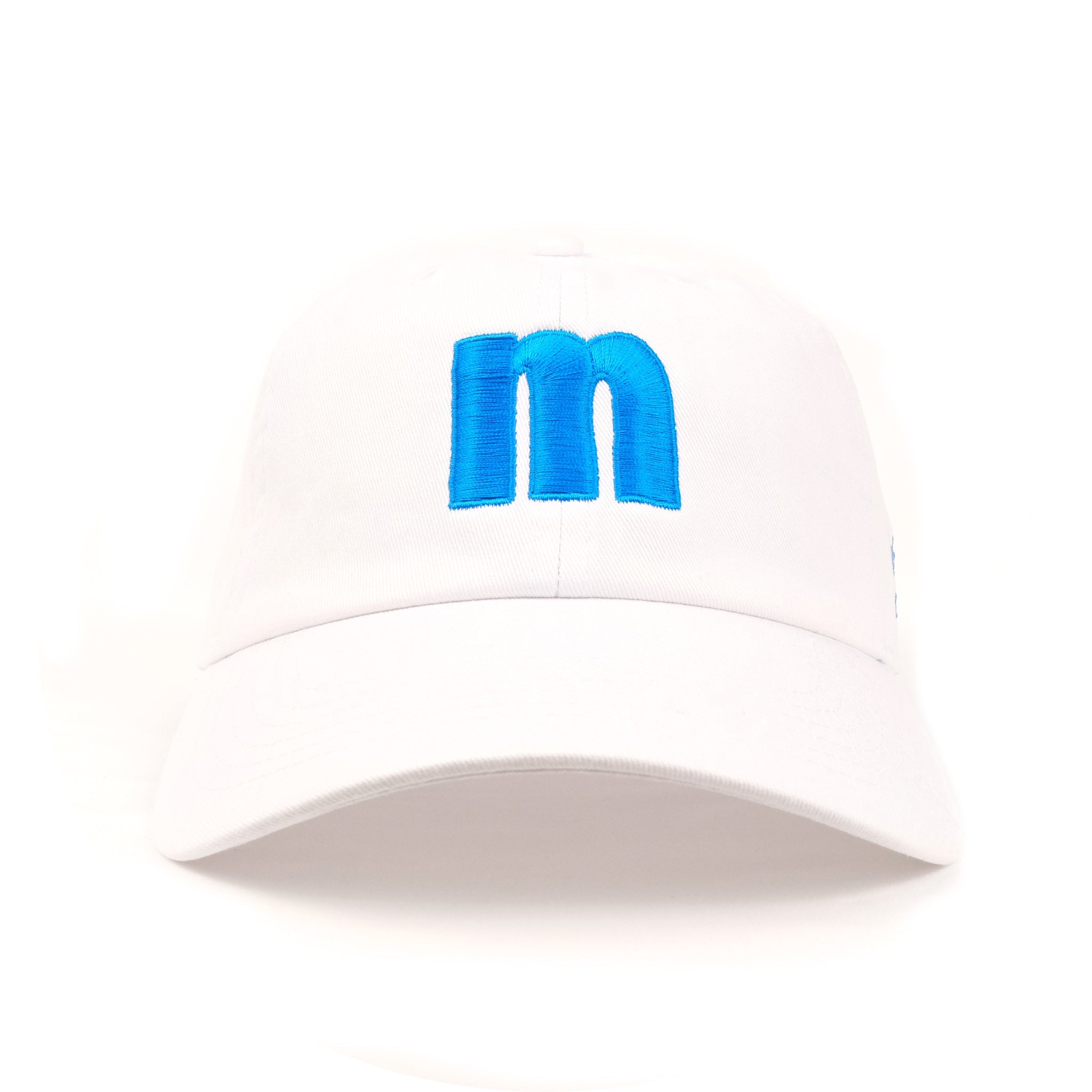 SAMUEL × Manhattan Records M ILLUST LOGO S/S CAP | Color:White/Navy/Black | S-25ss-H-004【SAMUEL_サミュエル】