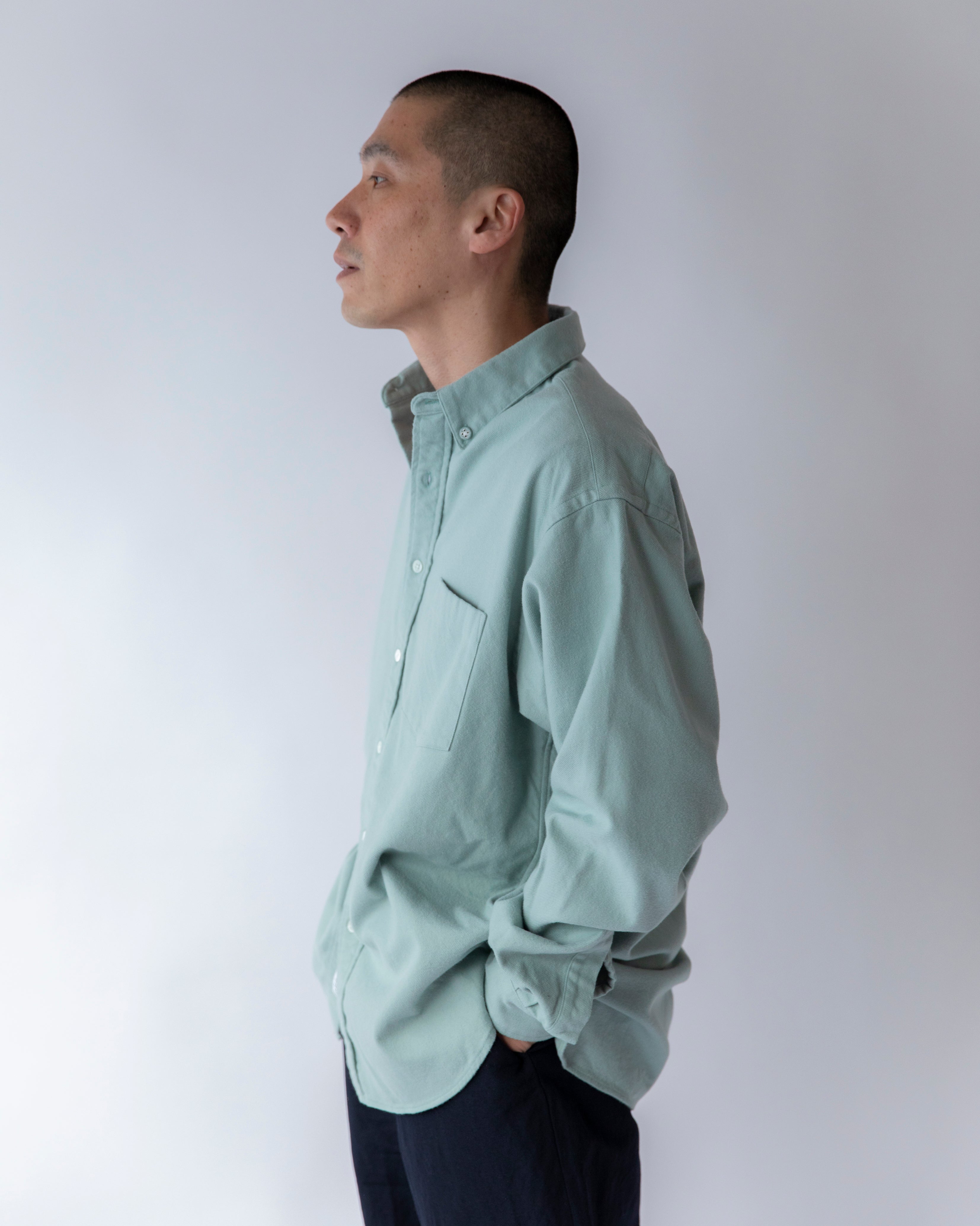 Name: BD SHIRTS | Color:Pistachio | Size:Regular/Tall 【CITYLIGHTS PRODUCTS_シティライツプロダクツ】