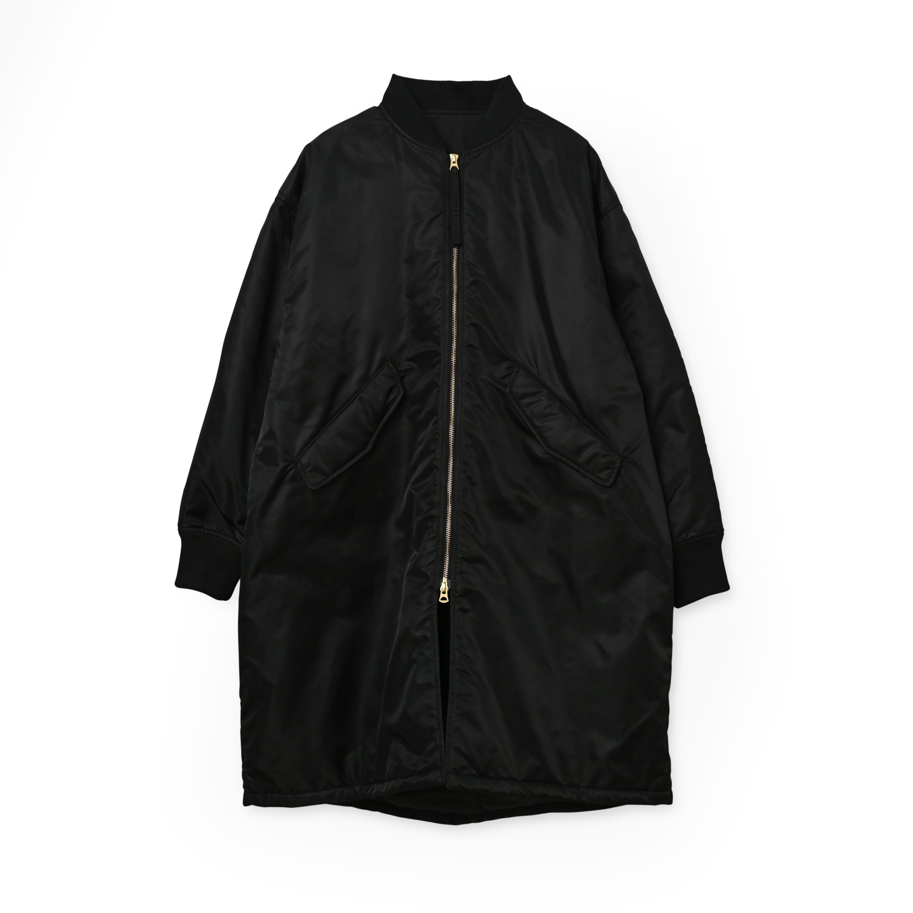 LONG MA-1 | Color_Black | No_mil25fjk3241_black【KHA:KI_カーキ】【入荷予定アイテム・入荷連絡可能】