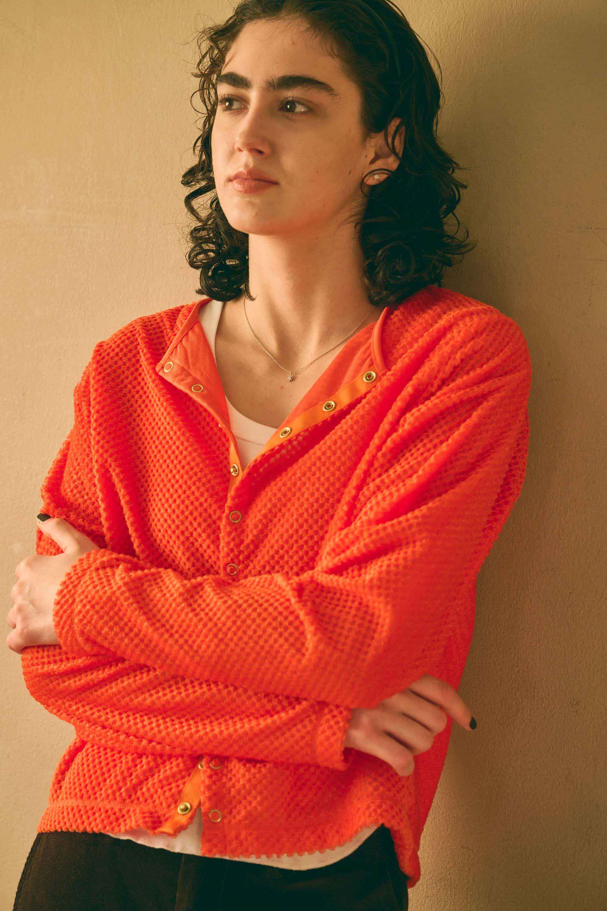 Octa 11B CARDIGAN – Persimmon | KHA:KI | 入荷予定アイテム