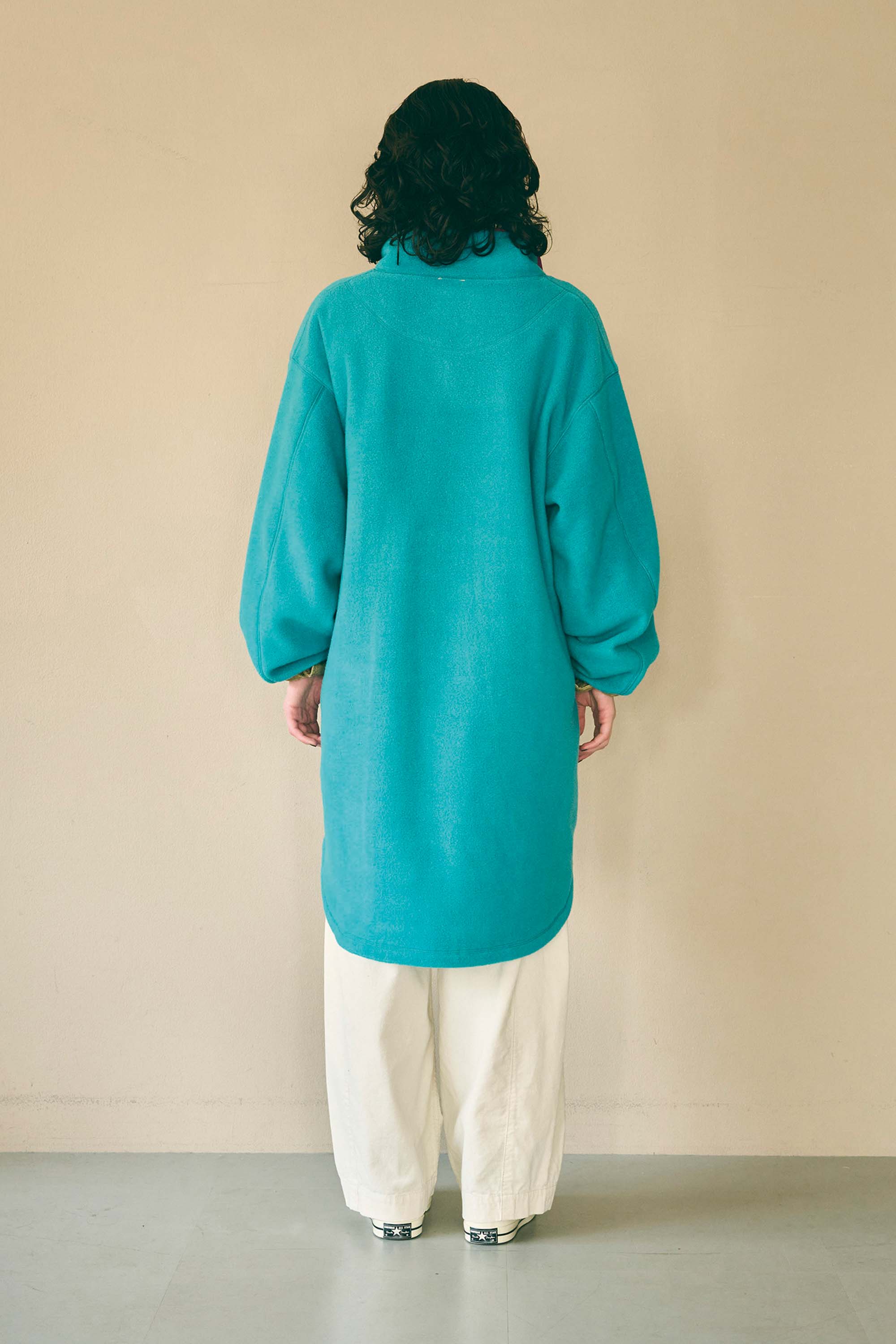 HALF ZIP FLEECE LONG P/O – Gr | KHA:KI | 入荷予定アイテム